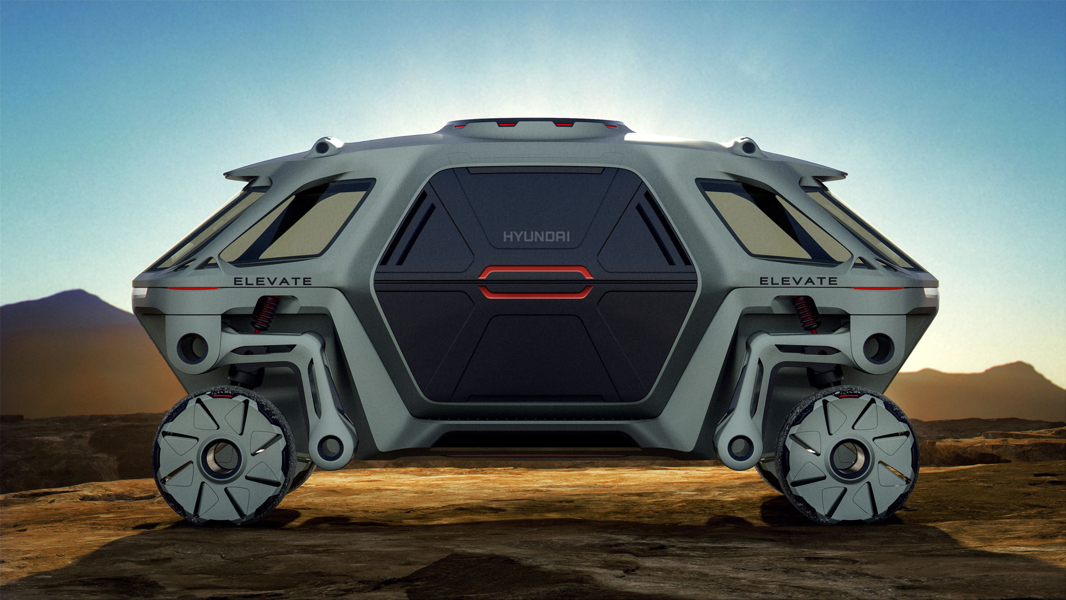 Koncept chodícího vozu Elevate od Hyundai - 11 - Fotogalerie: Chodící auto od Hyundai (2/6)