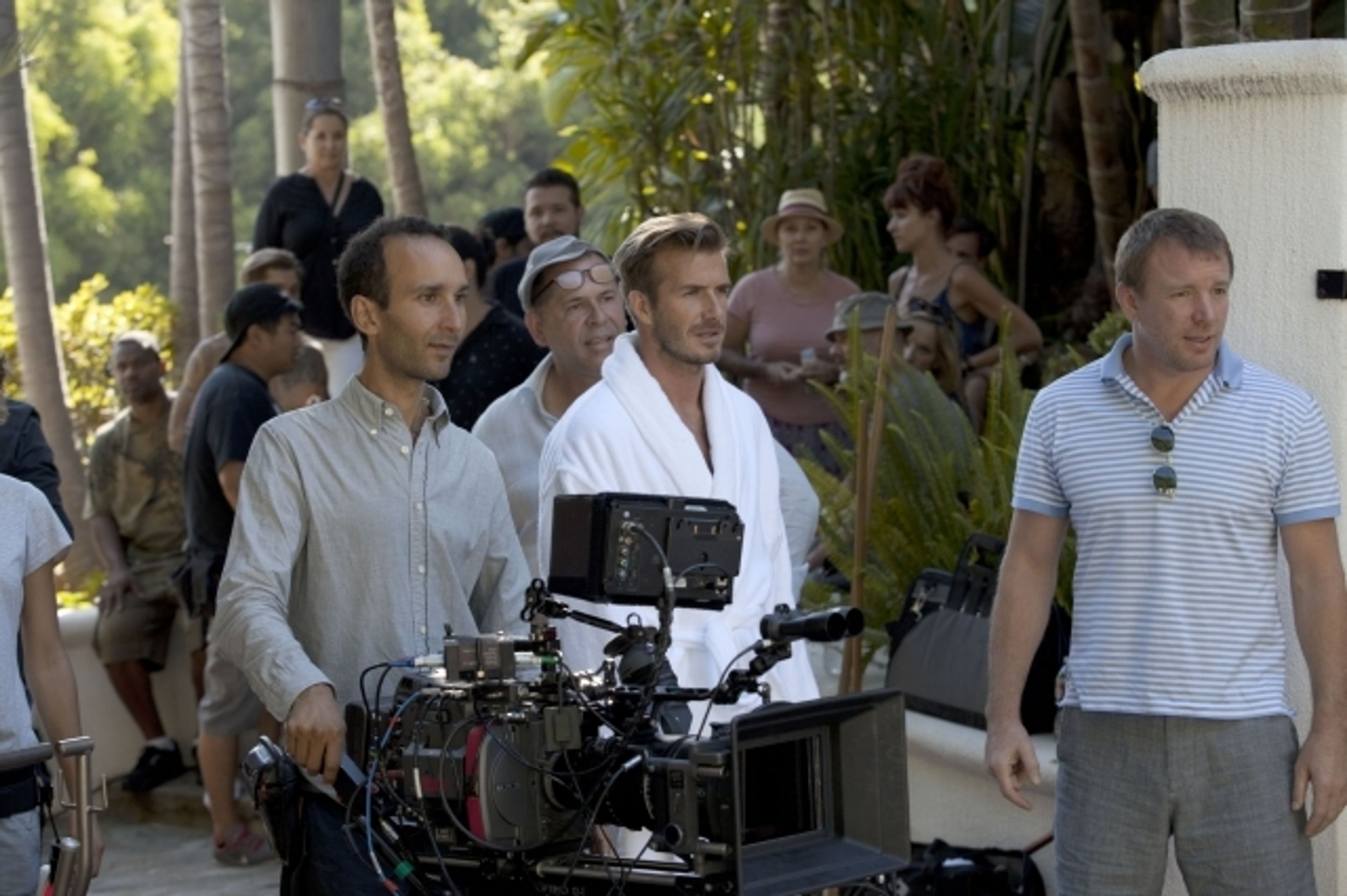 Beckham točí reklamu na spodní prádlo - 1 - GALERIE: Beckham točí reklamu na spodní prádlo (7/8)