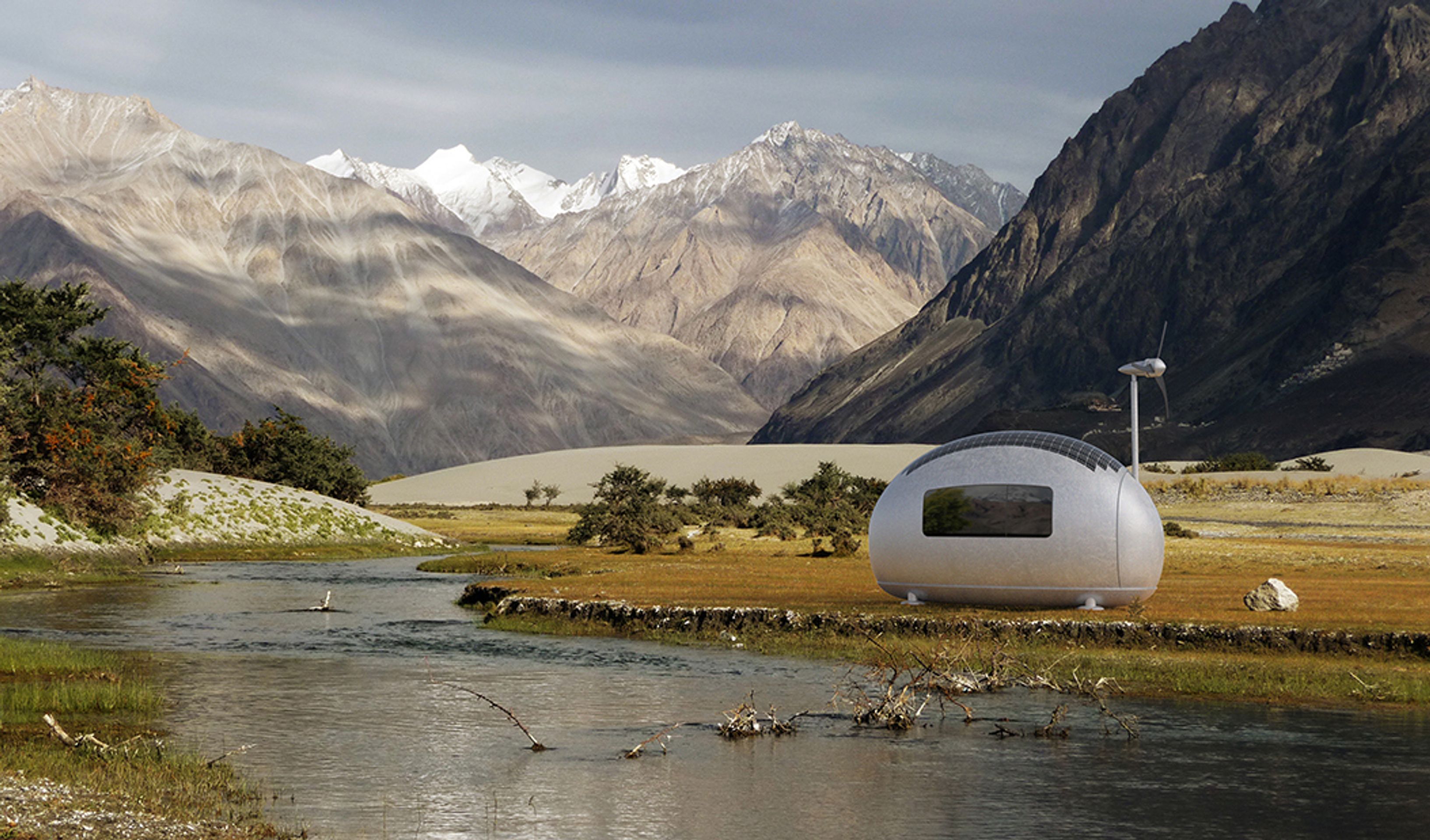 Ekologické minidomečky Ecocapsule - 3 - GALERIE: Ekologické minidomečky Ecocapsule (3/6)