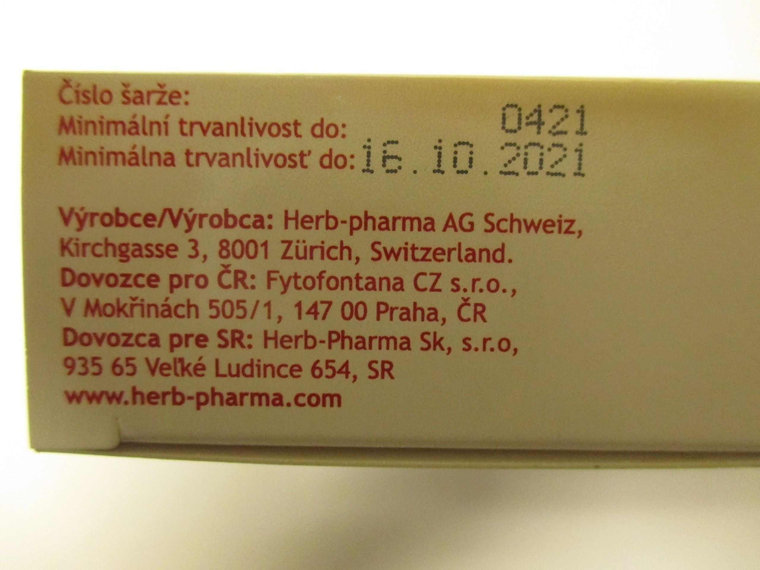Potravinářská inspekce zakázala doplněk stravy téměř bez vitamínů - 4 - GALERIE: Potravinářská inspekce zakázala doplněk stravy téměř bez vitamínů (4/4)