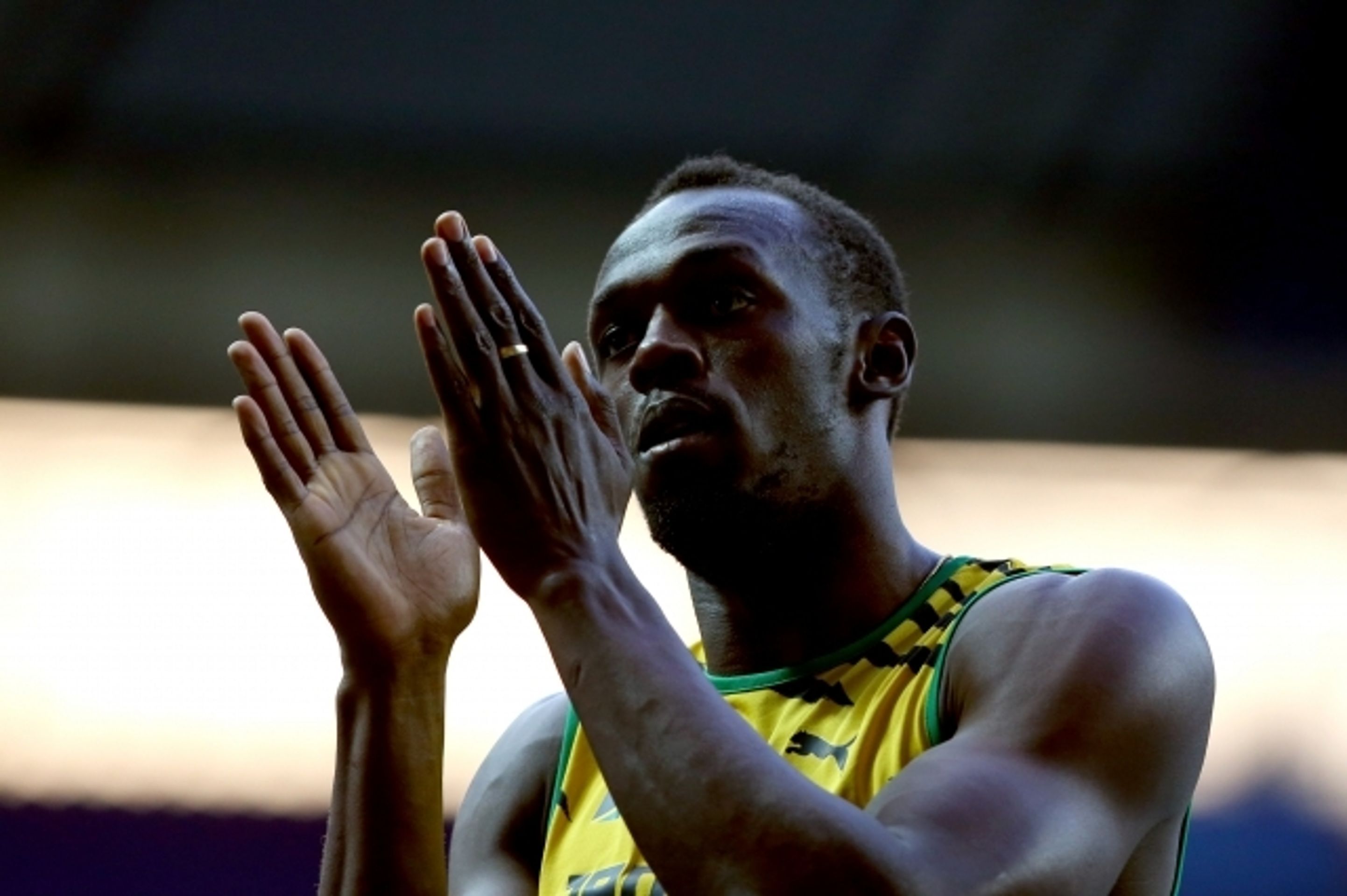 Usain Bolt jako loutka - 7 - GALERIE: Usain Bolt se na MS představil jako loutka (11/11)