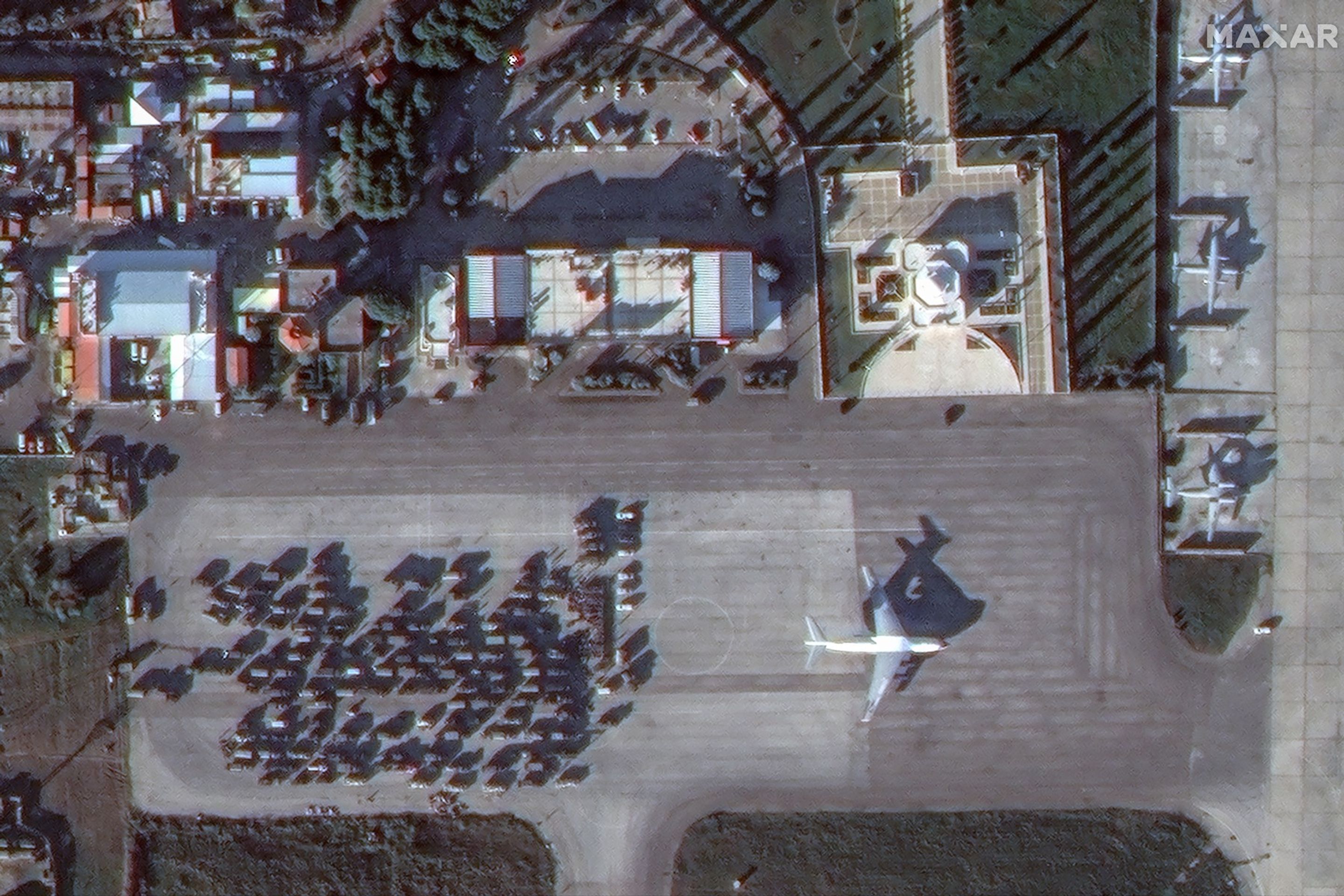 Satelity odhalily velké přesuny ruské techniky v Sýrii, 15. 12. 2024 (1) - Satelity odhalily velké přesuny ruské techniky v Sýrii (2/4)