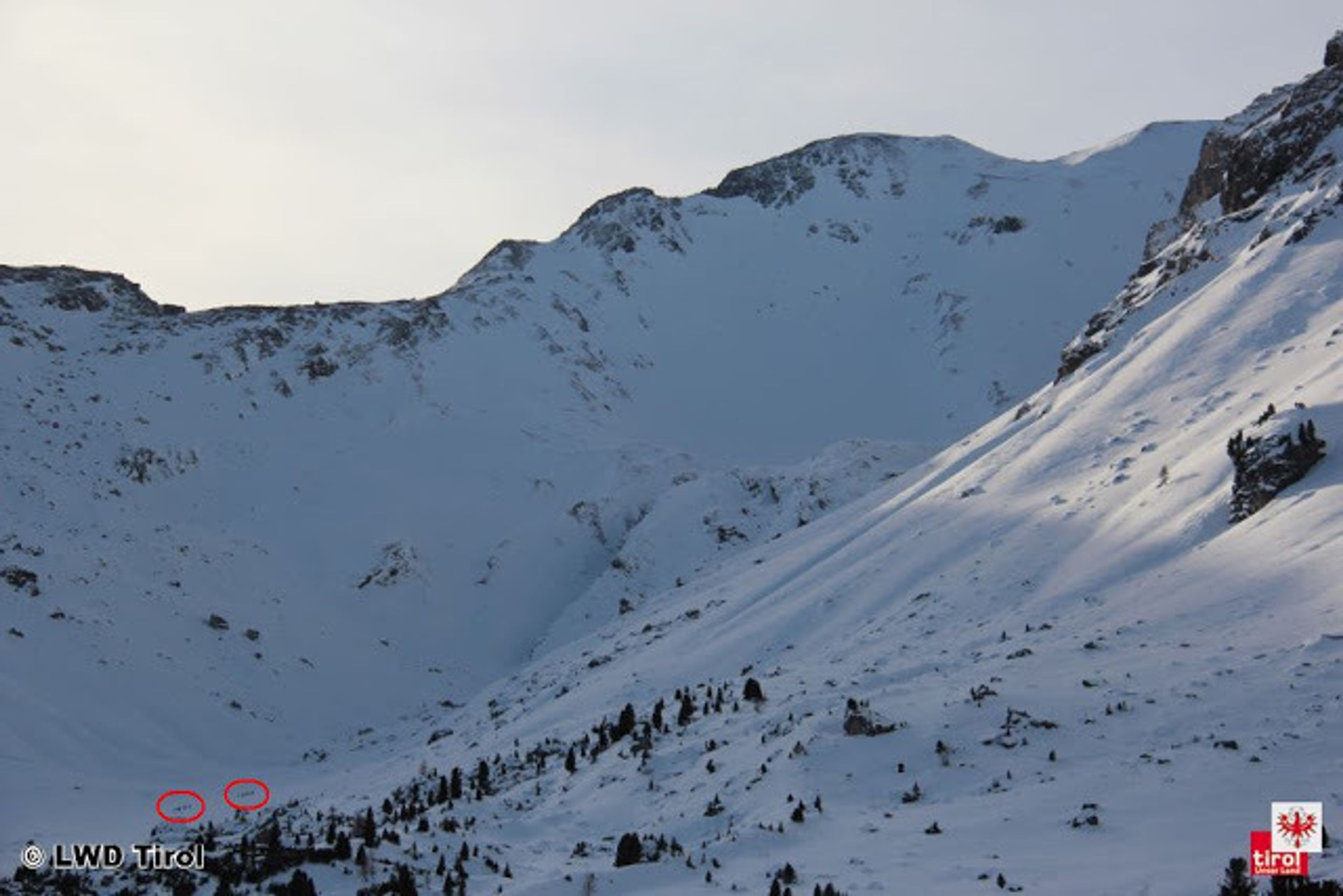 Lavinové pole v Rakousku - Lizumer Hutte - 1 - GALERIE: Lavinové pole v Rakousku (2/7)