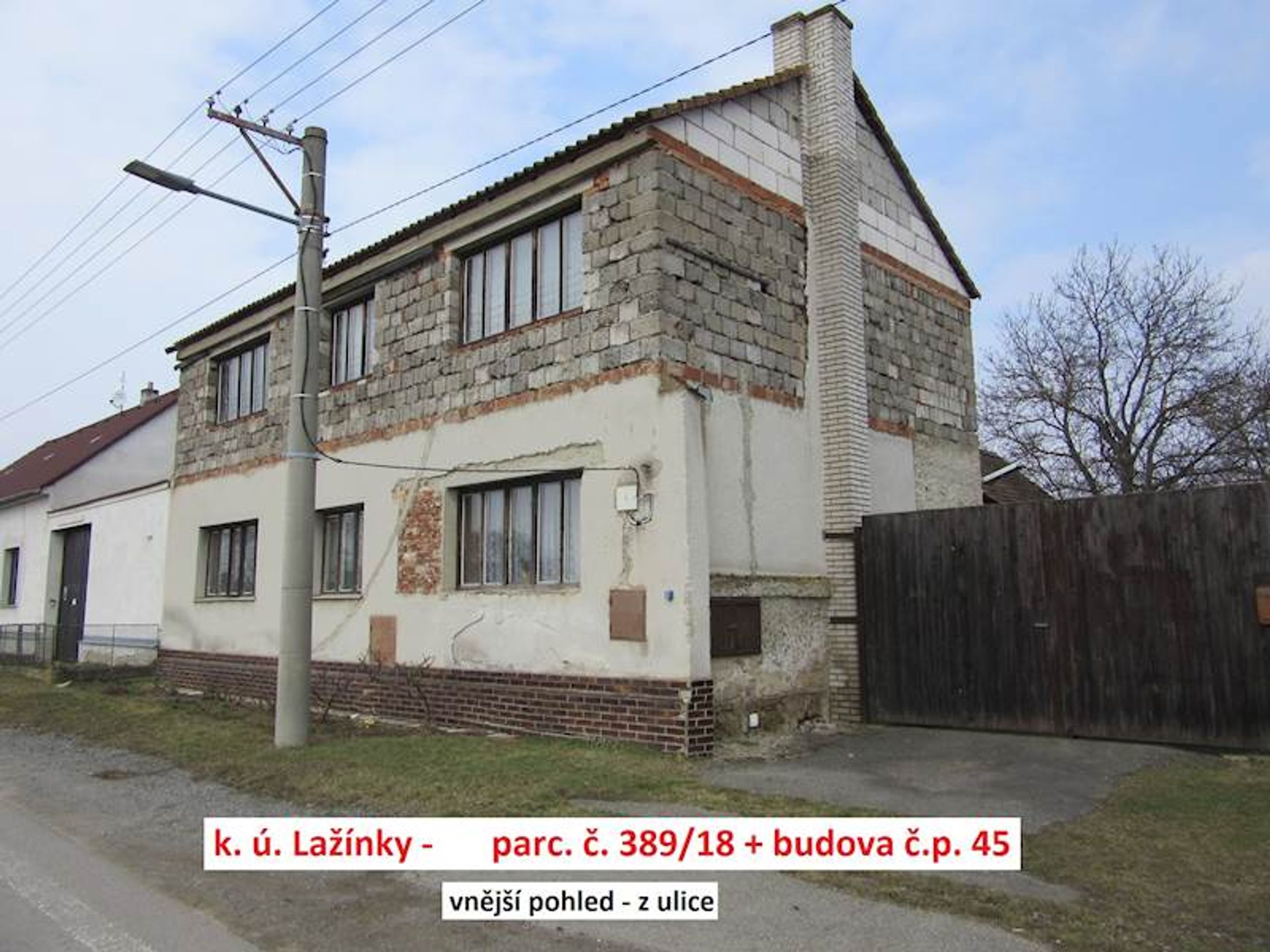 Rodinný dům s pozemkem a dalšími nemovitostmi LAŽÍNKY, OBEC MORAVSKÉ BUDĚJOVICE - Nabídka nemovitého majetku - Úřad pro zastupování státu ve věcech majetkových (6/18)