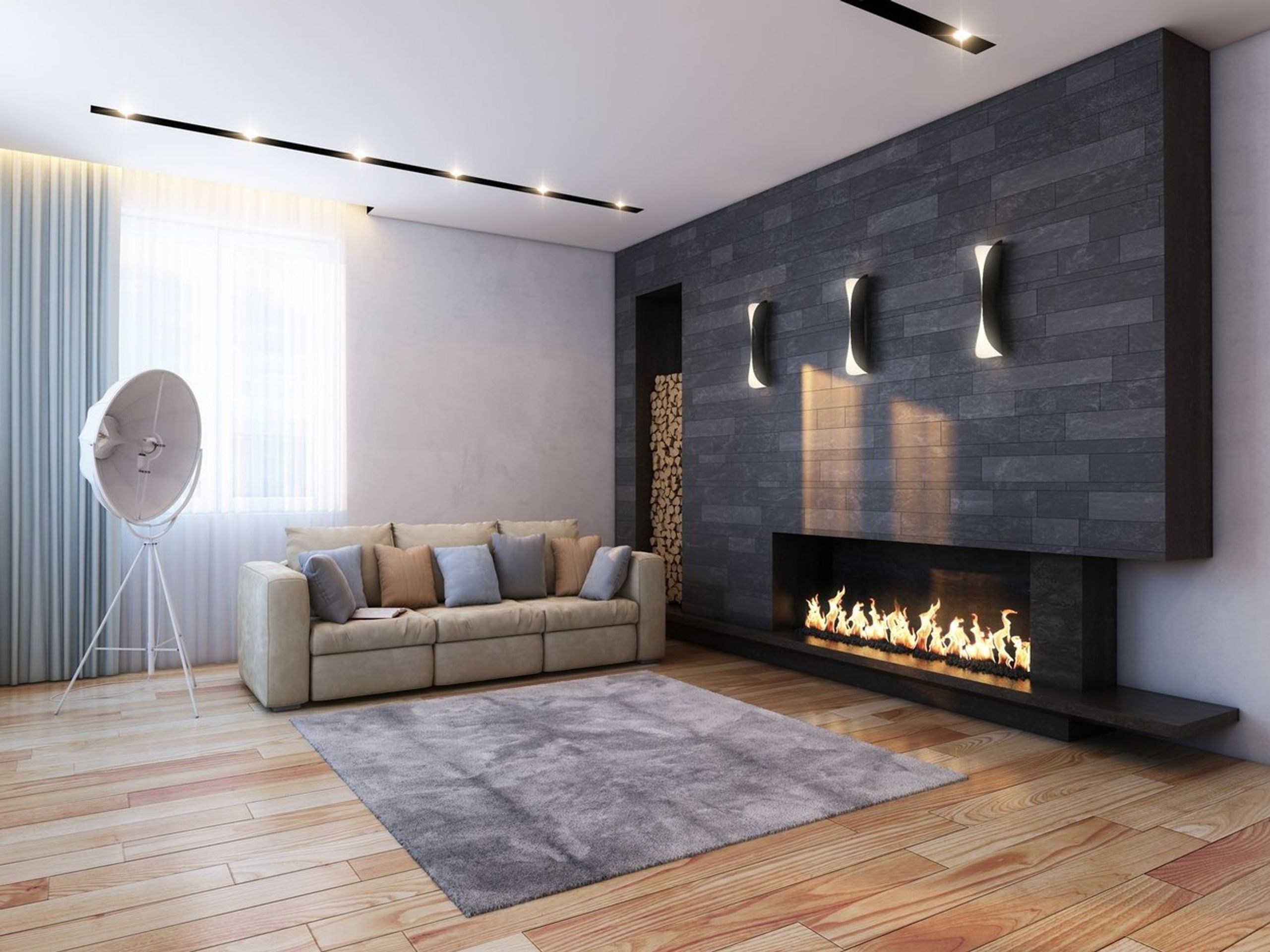 Krby v moderním interiéru - 2 - GALERIE: Krby v moderním interiéru (2/7)