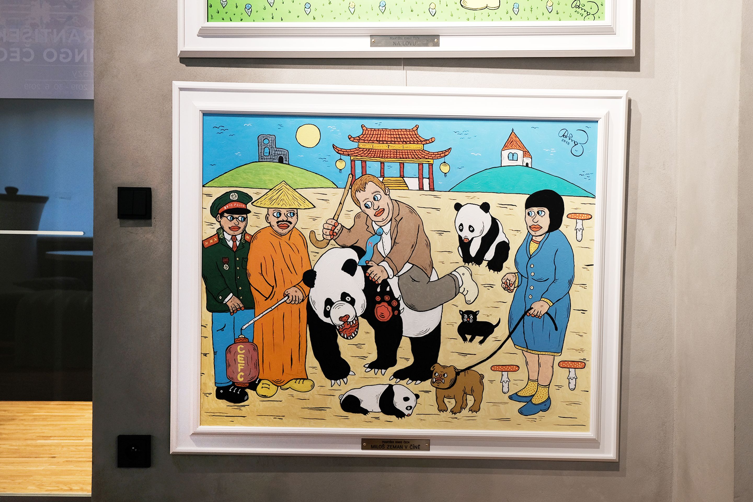 Vernisáž obrazů Františka Ringo Čecha - 5 - GALERIE: Vernisáž obrazů Františka Ringo Čecha (4/10)