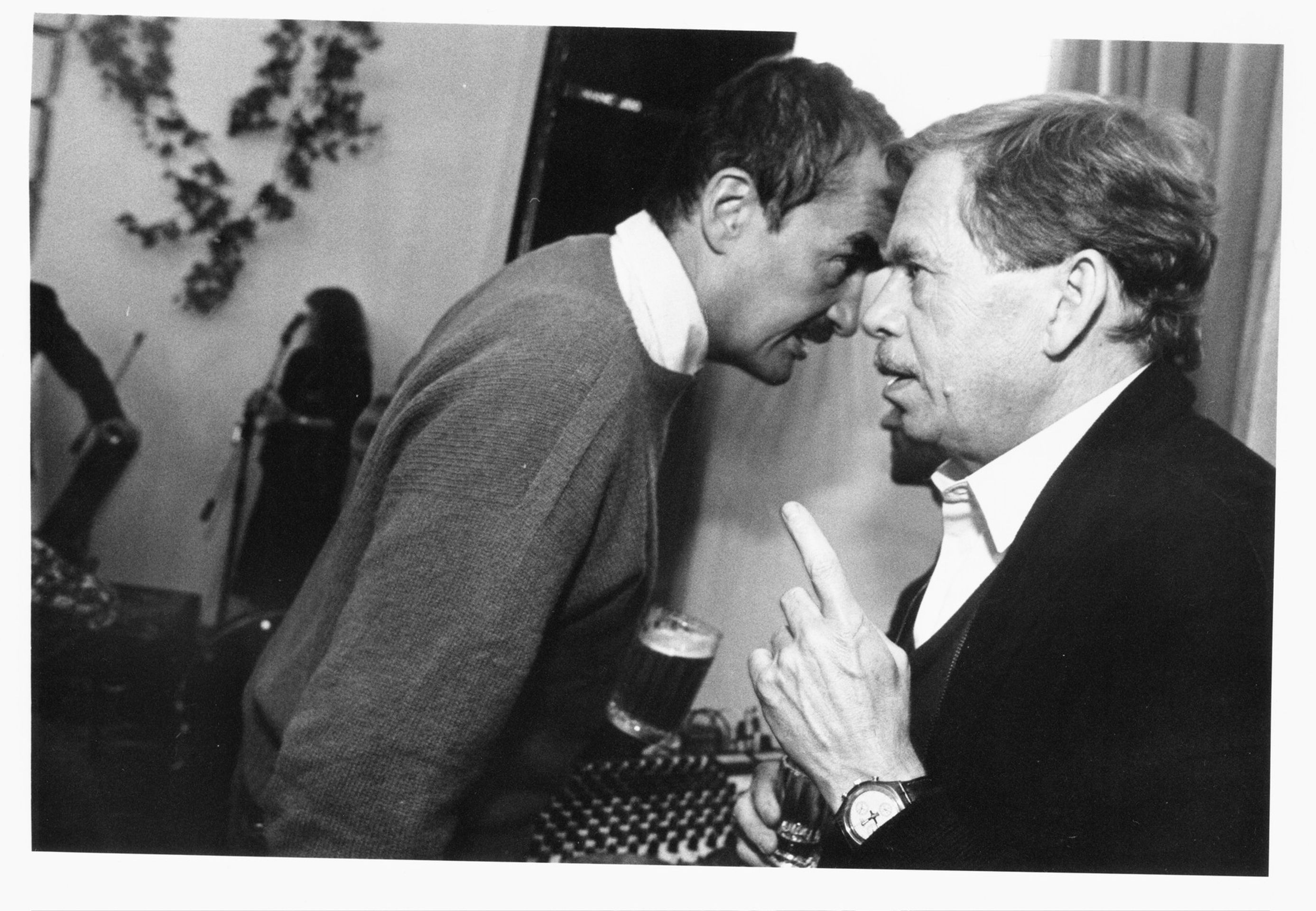 Václav Havel a Karel Schwarzenberg jako jeho kancléř, 2. 10. 2006 - Karel Schwarzenberg (13/15)