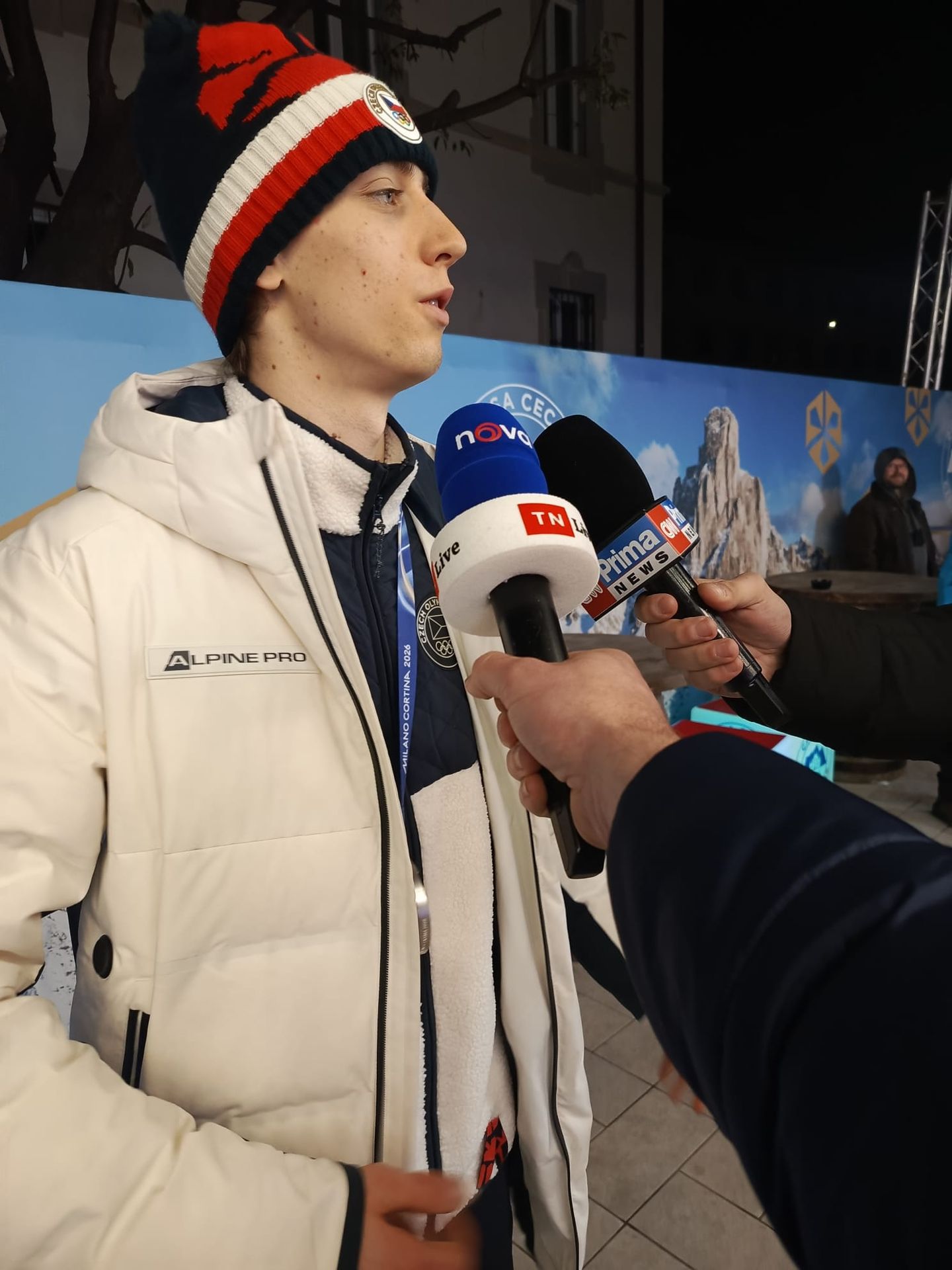 Rozhovor s Metodějem Jílkem pro TV Nova - Reportér Štěpán Sokol na ZOH 2026 (3/4)