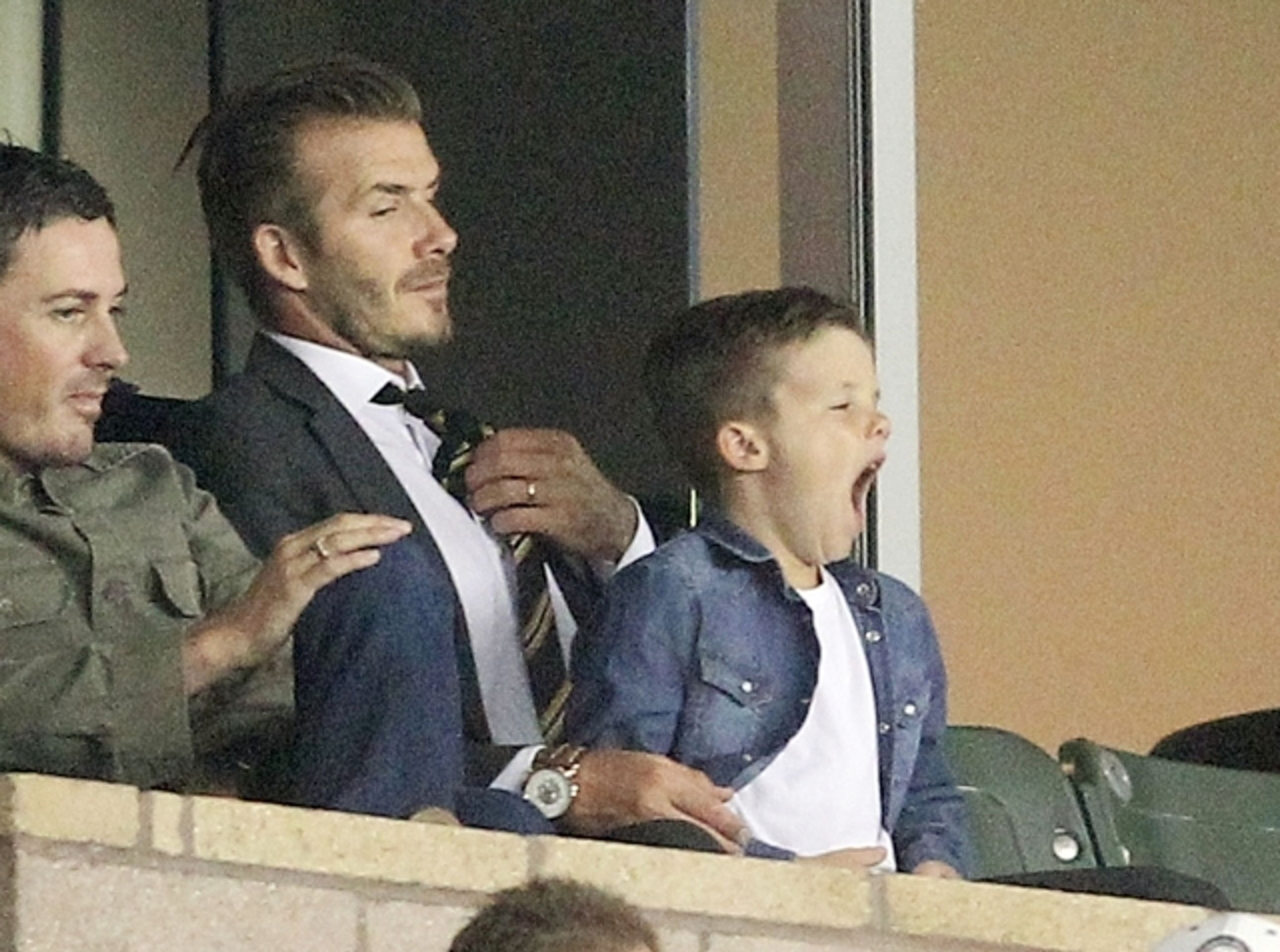 Beckham a děti - 2 - GALERIE: David Beckham a děti (12/15)