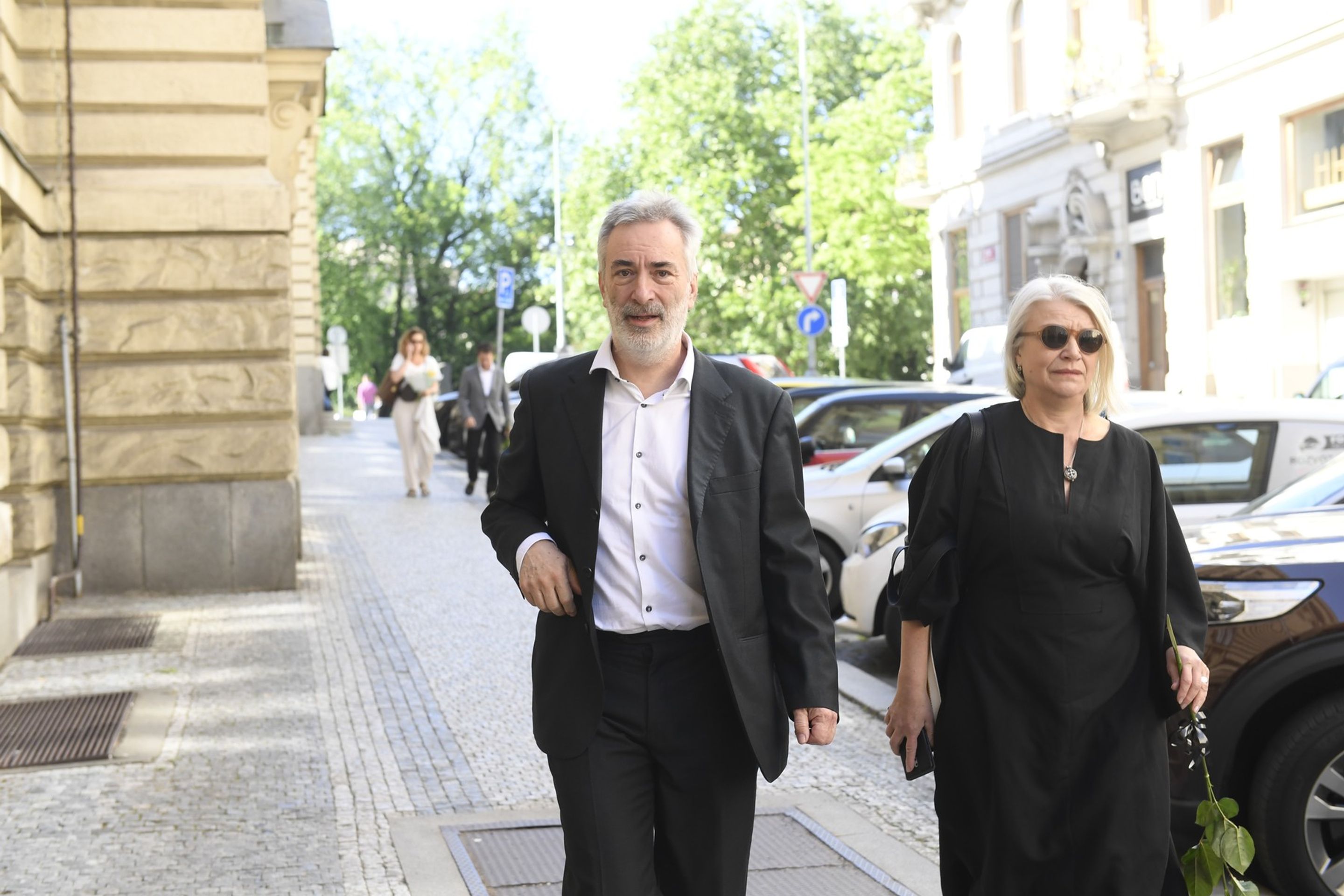 Petr Vacek na posledním rozloučení - Poslední rozloučení se Simonou Postlerovou (7/15)