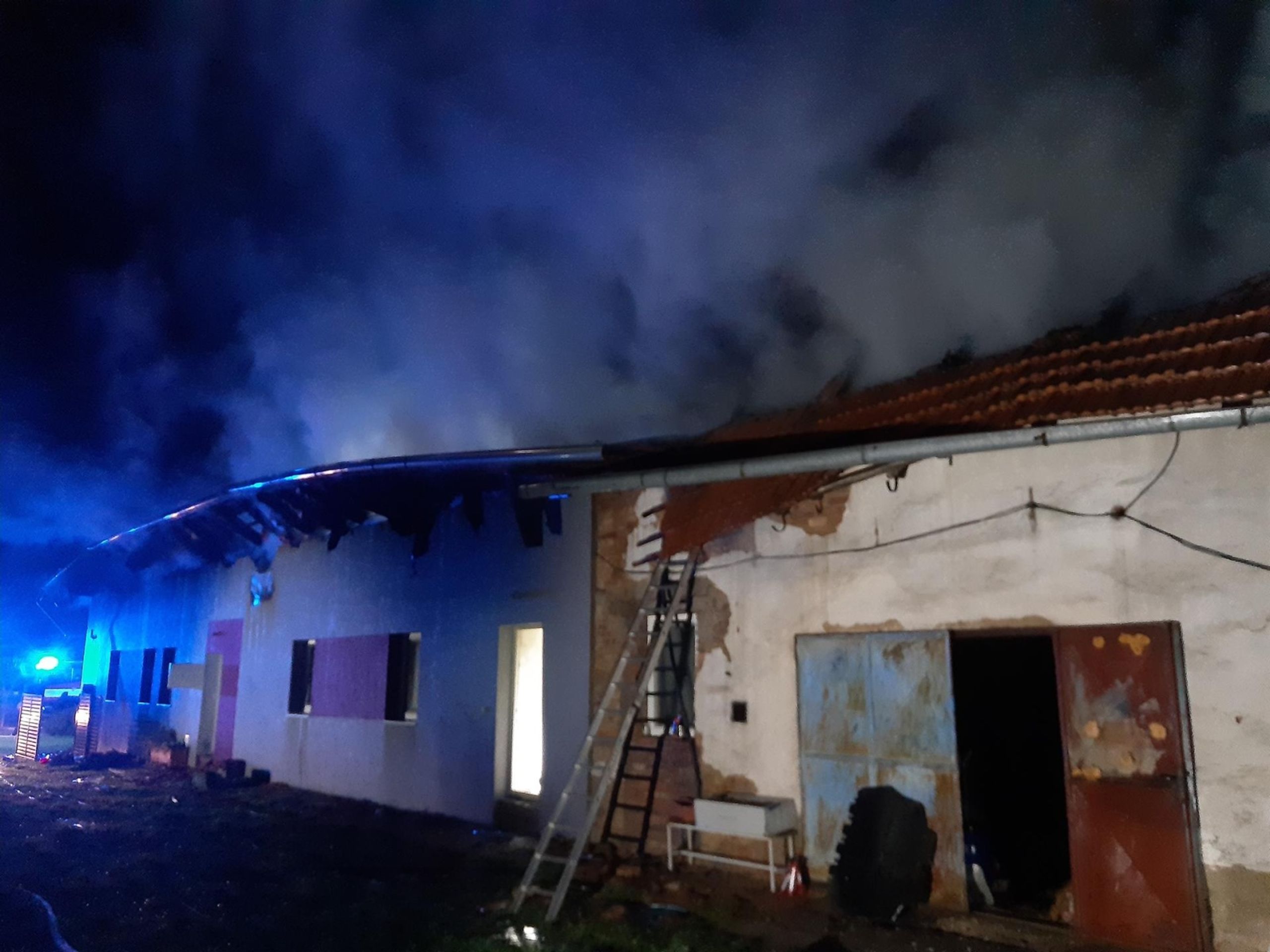Požár domu na Kolínsku - Požár domu na Kolínsku (1/5)