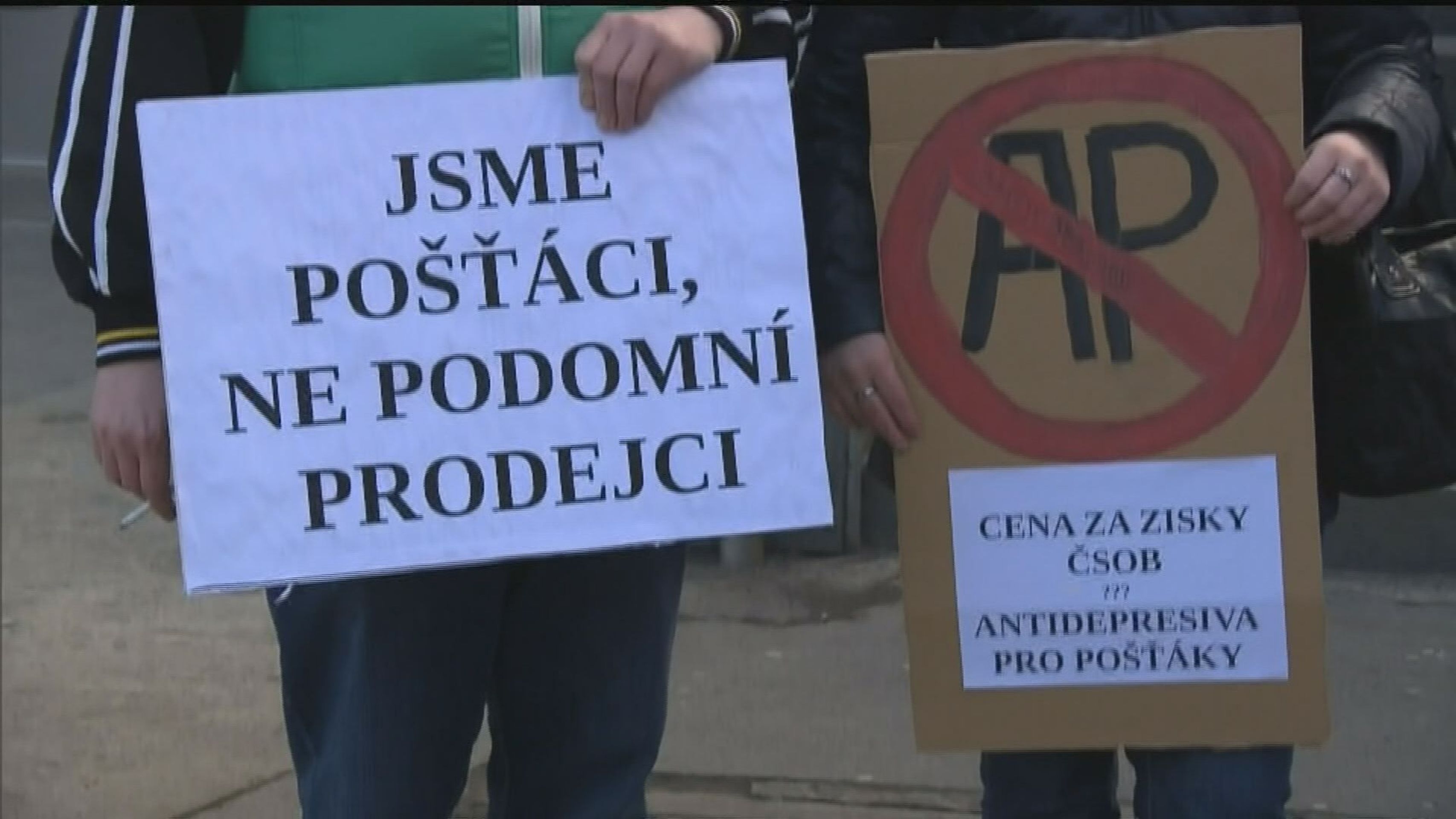 Stávka zaměstnanců pošty - 1 - GALERIE: Stávka zaměstnanců pošty (4/5)