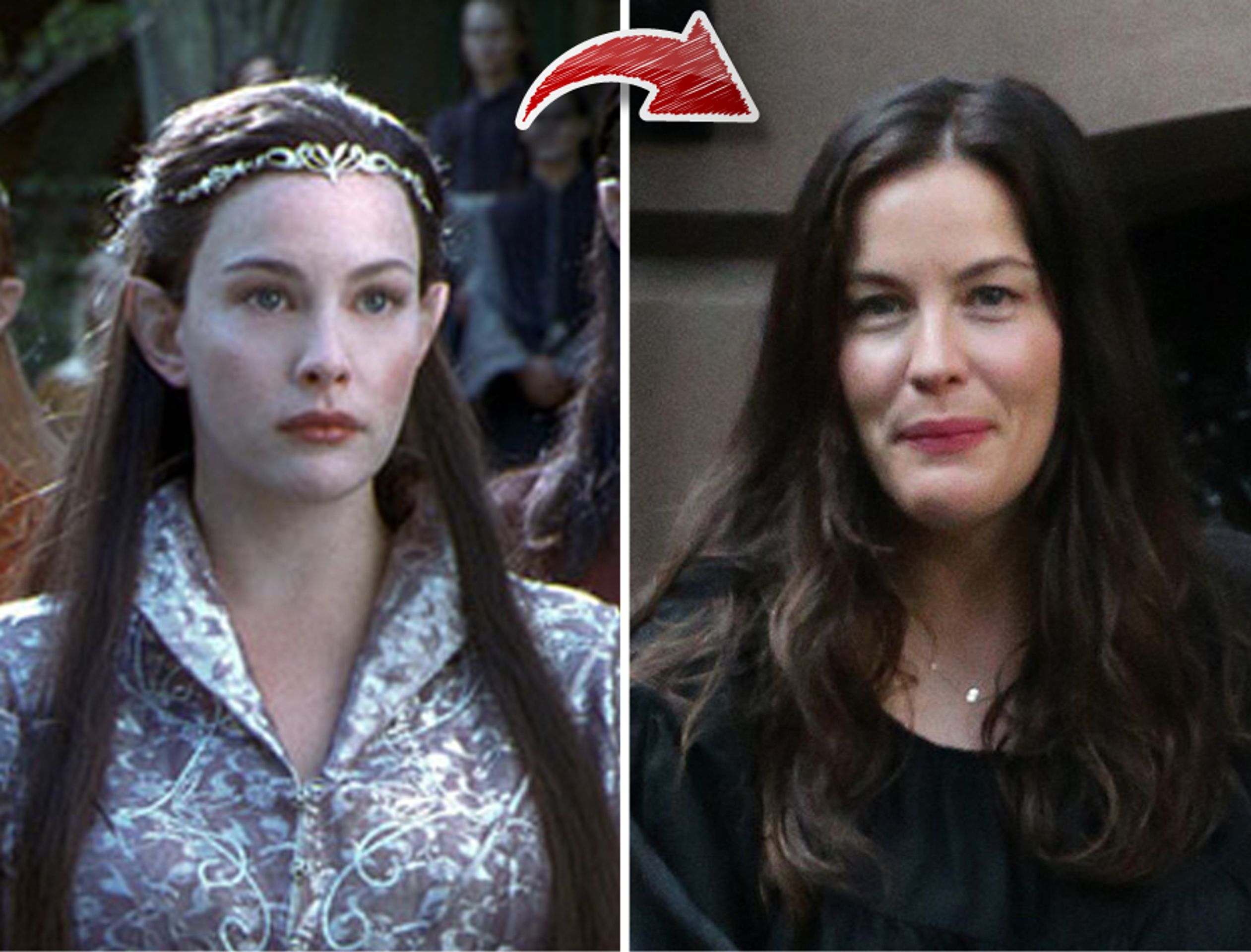 Jak se změnili herci z Pána prstenů - Liv Tyler - GALERIE: Jak se změnili herci z Pána prstenů (6/9)