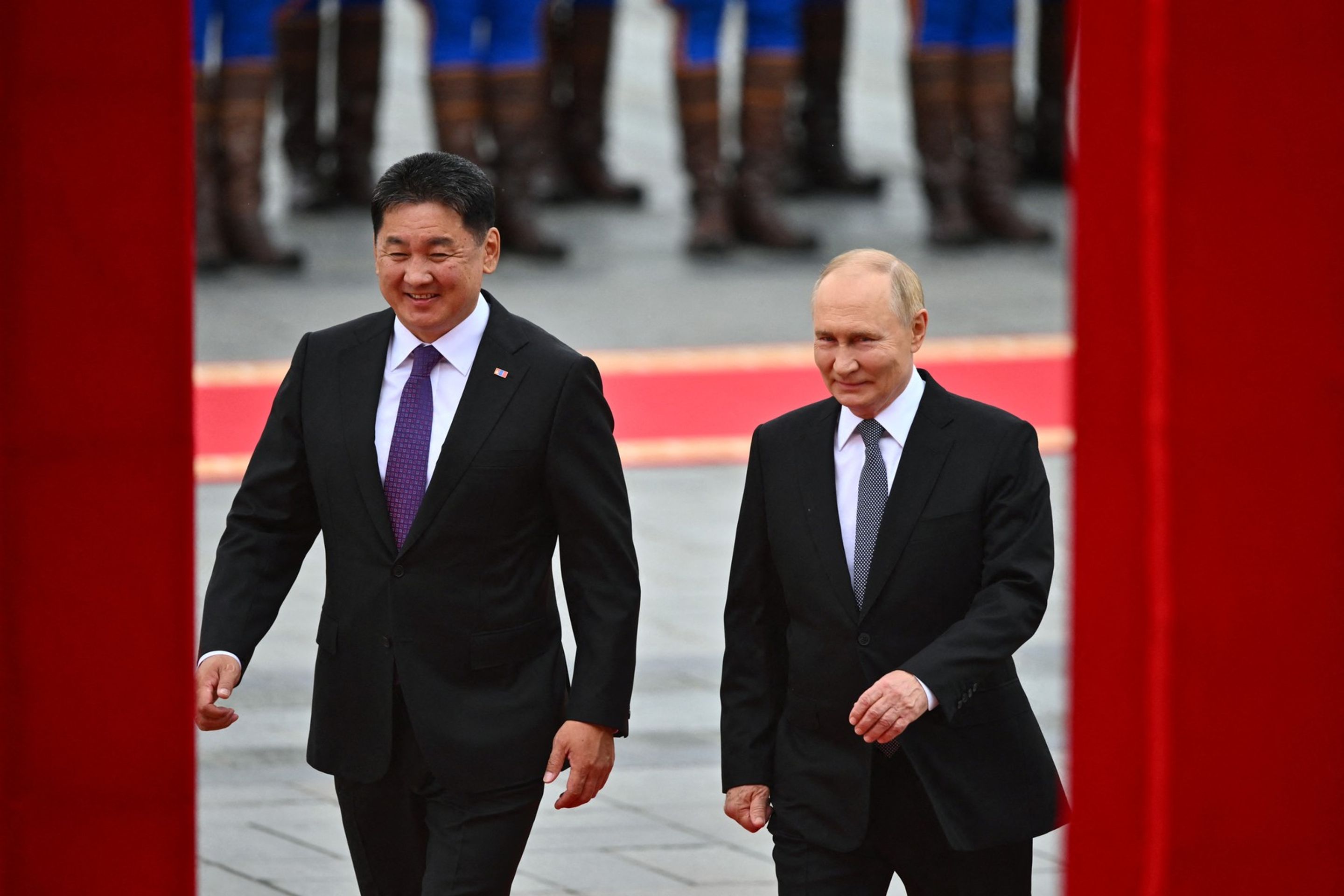 Prezidenti Vladimir Putin a Uchnágín Chürelsüch, 3. 9. 2024 (2) - Vladimir Putin na návštěvě Mongolska (3/3)