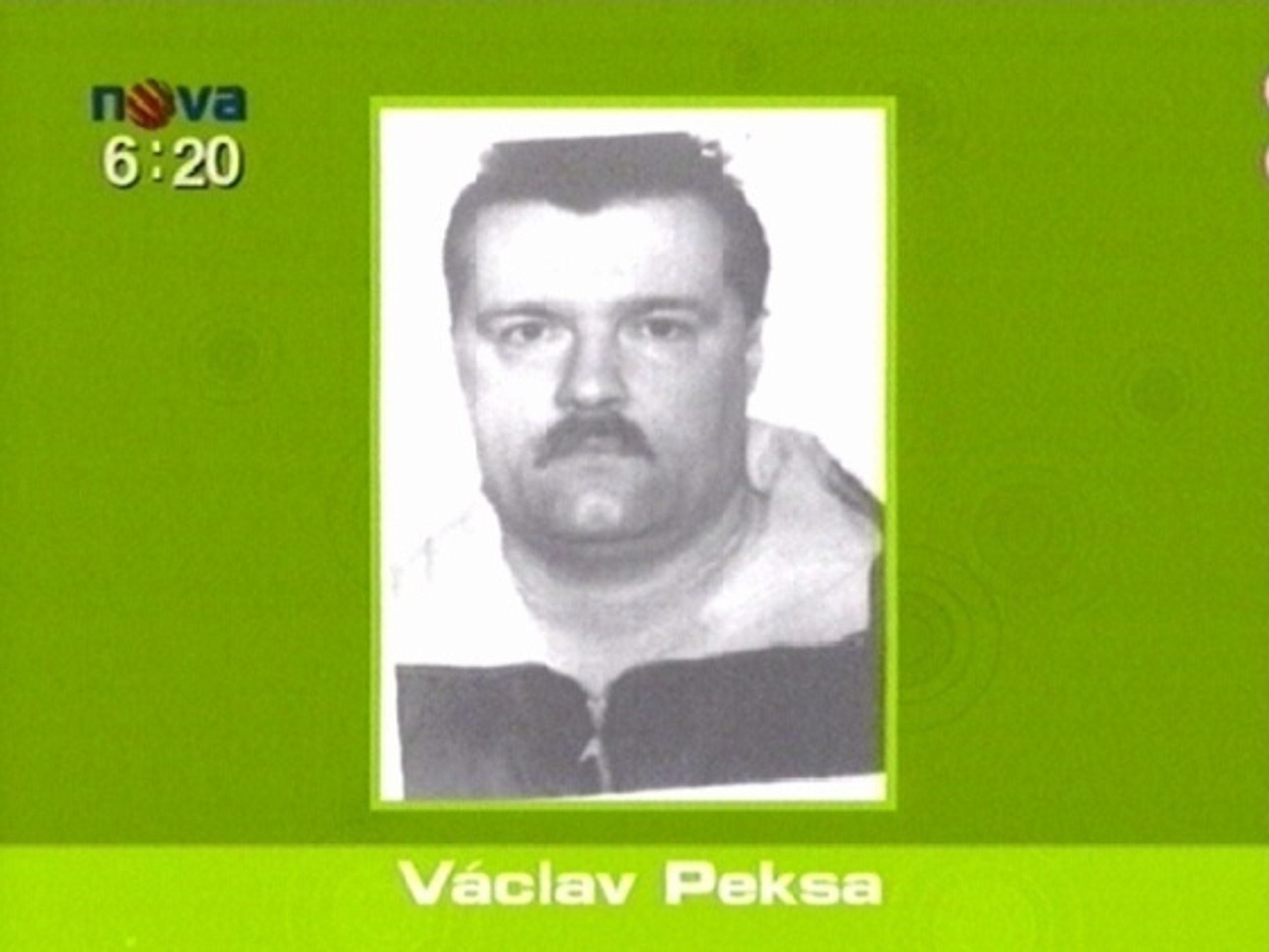 Pohřešovaný muž z Bíliny - Václav Peksa.  - Policie hledá muže podezřelého z podvodu (2/2)