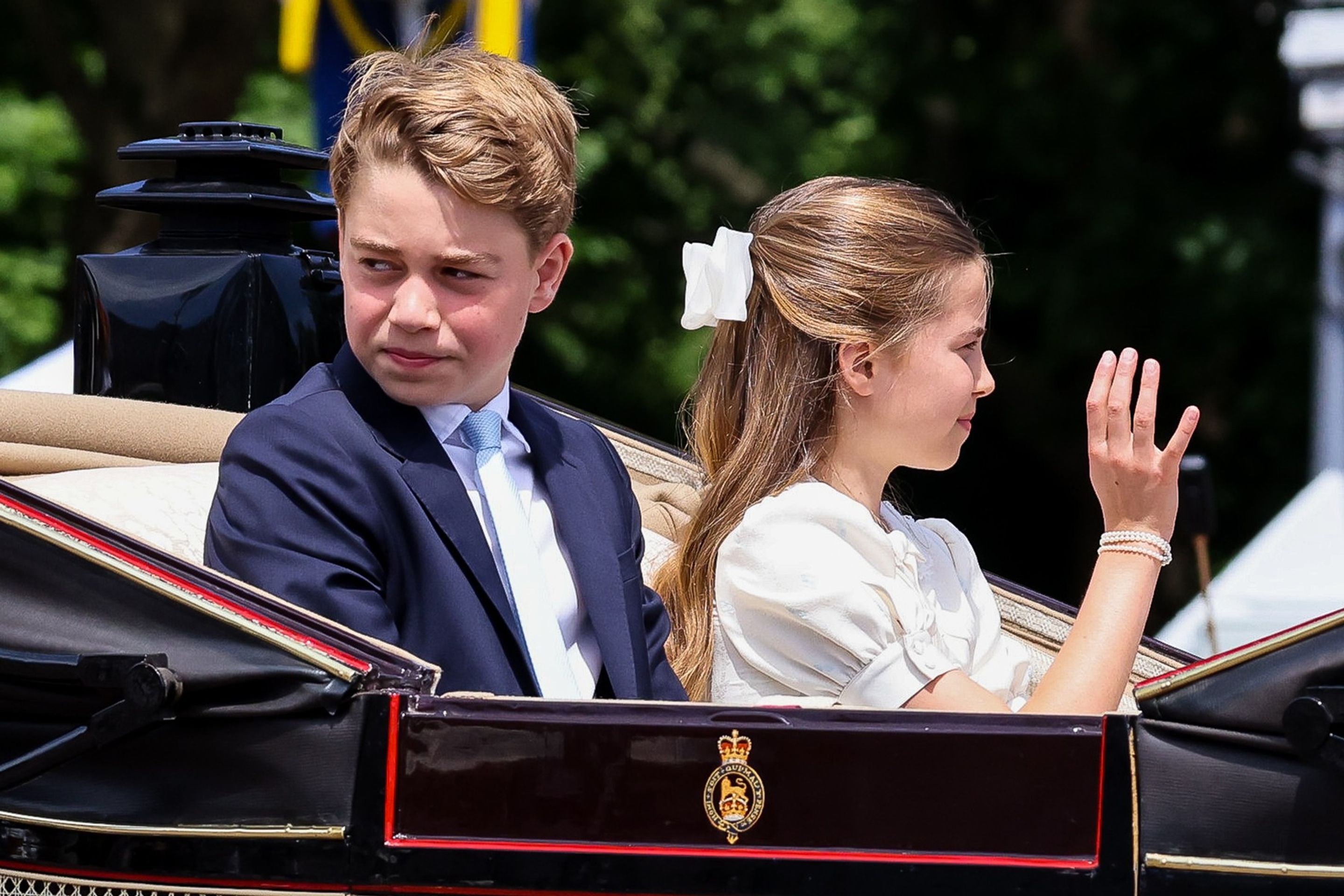 Princ George a princezna Charlotte na Trooping the Colour 2026 - Princ George na Trooping the Colour 2026 (2/10)