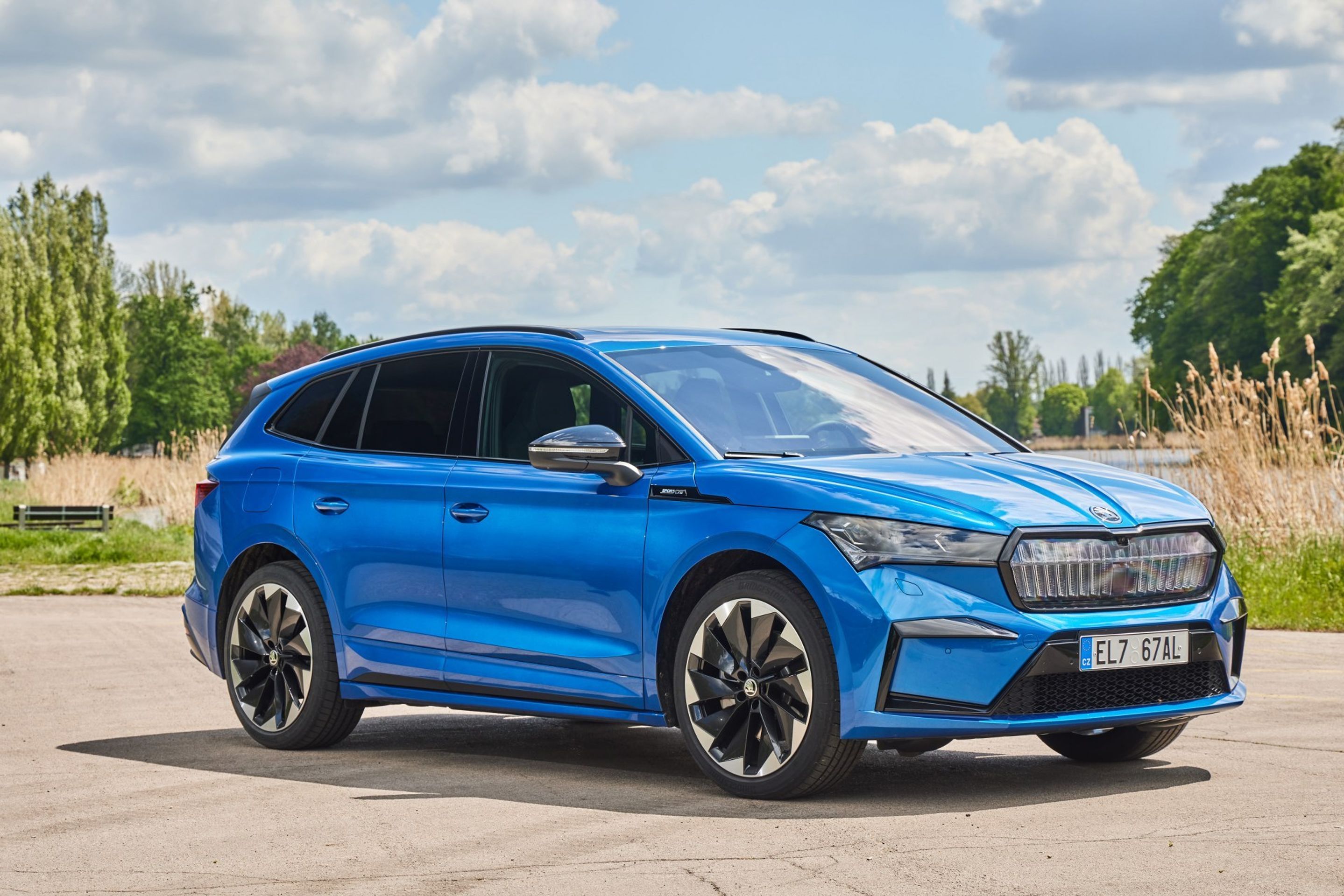 Škoda Enyaq Sportline iV - 54 - Fotogalerie: Sportovně laděná Škoda Enyaq Sportline (12/18)
