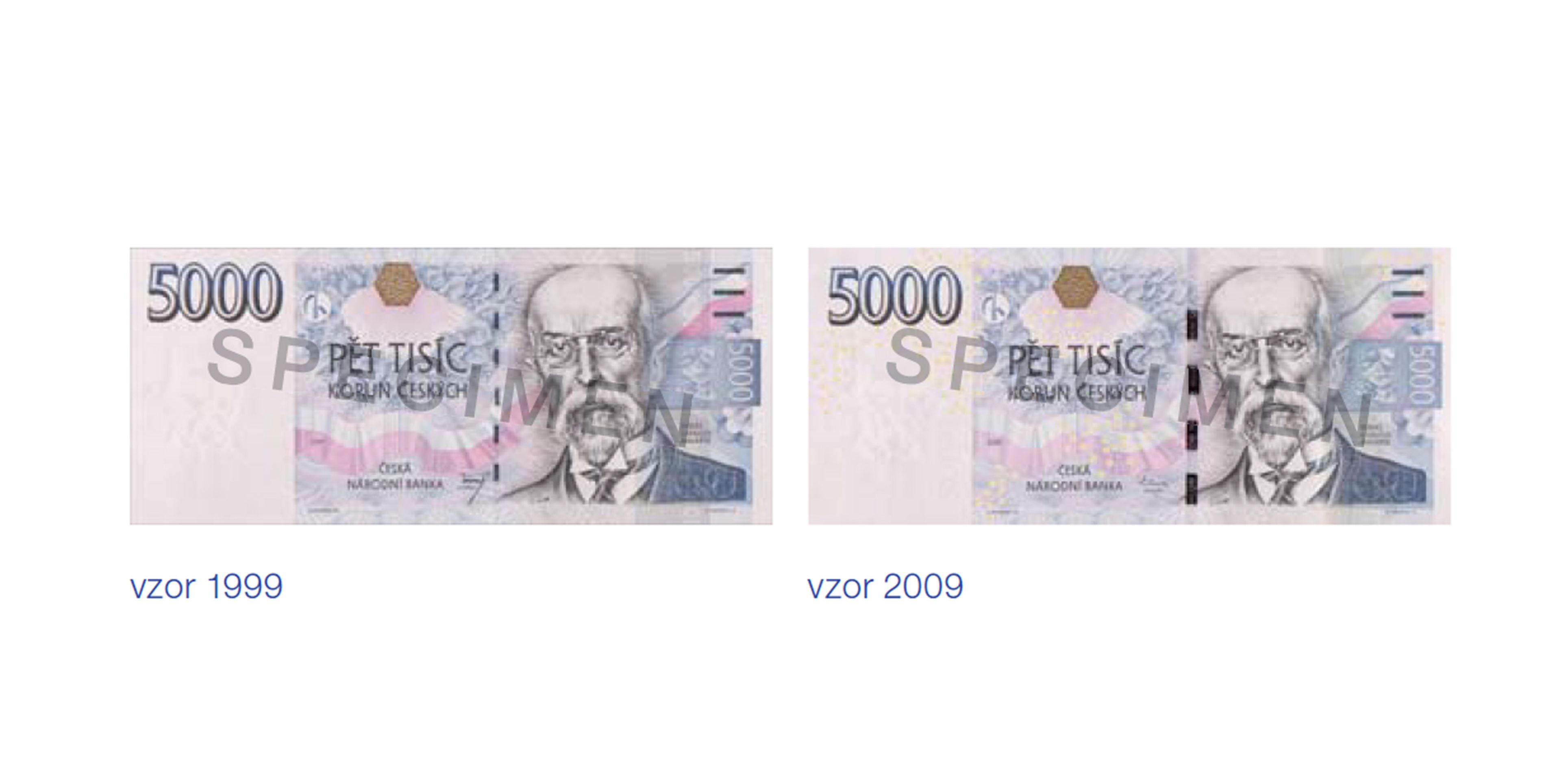 5000 Kč - V oběhu jsou miliony starých bankovek (6/6)