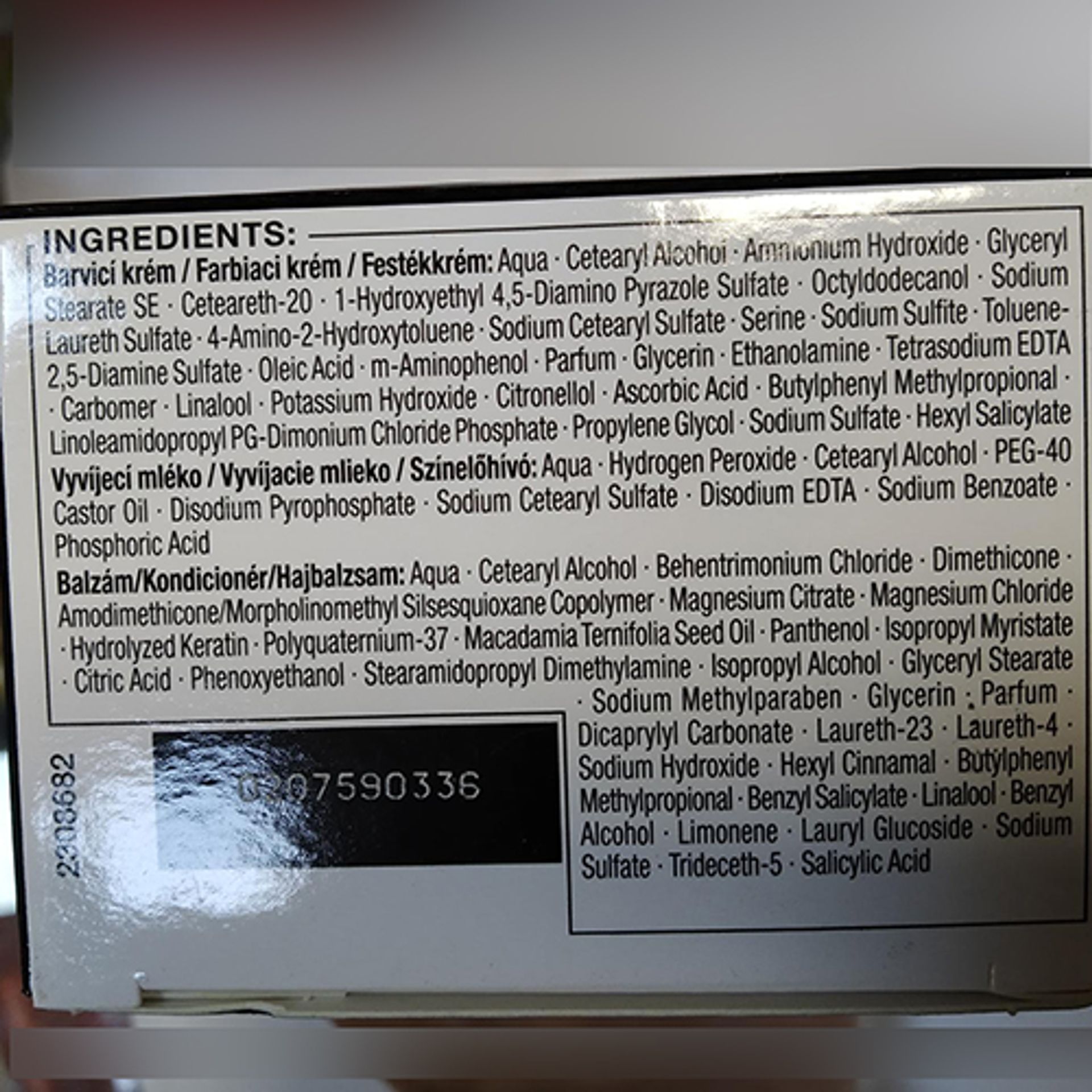 Syoss, Professional Performance, Sanoplex Professional anti-damage care, 0207590336 (5) - Nebezpečná kosmetika (32/32)