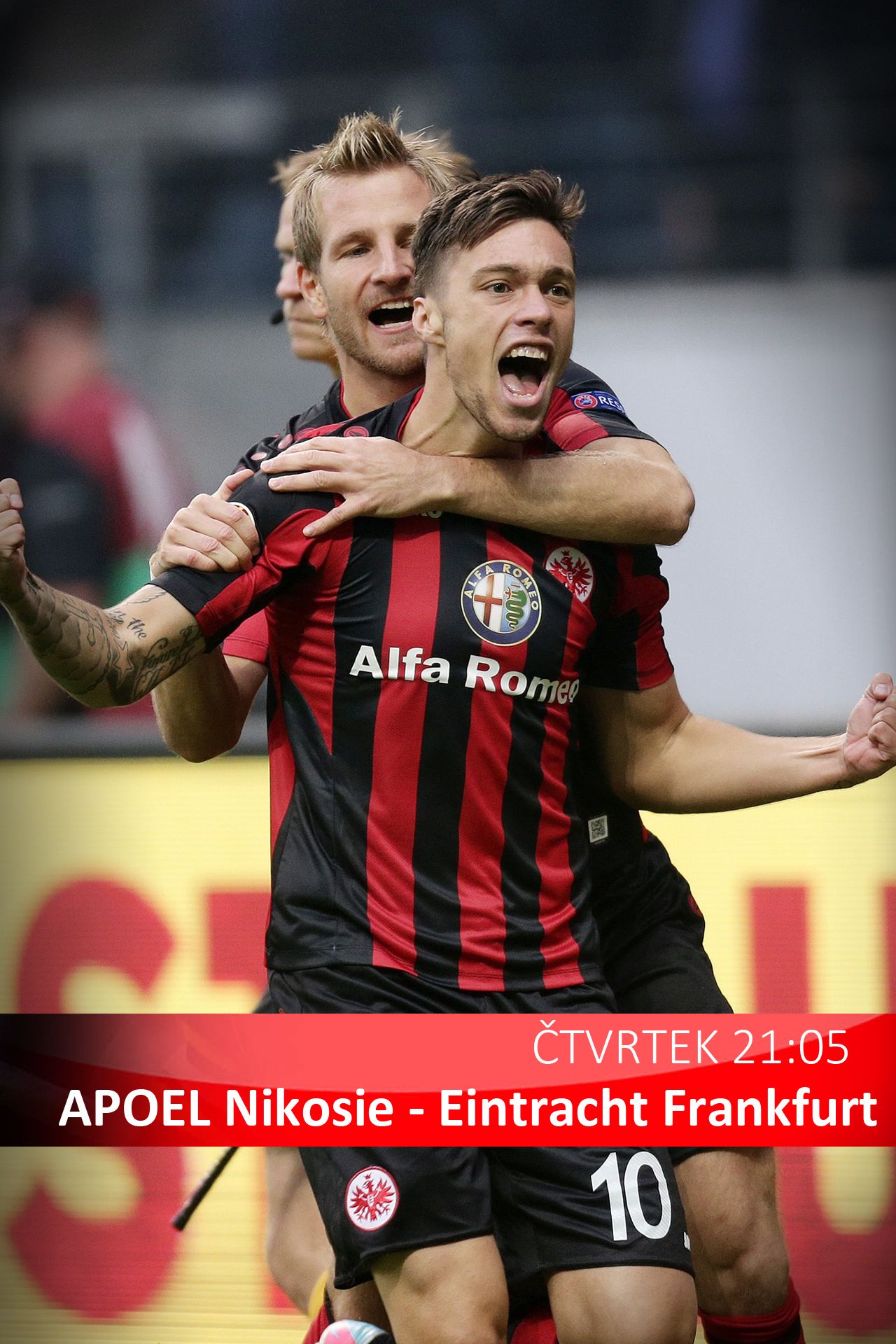Evropská liga - APOEL Nikosie - E. Frankfurt - Ztracený pes je doma u paničky (1/10)