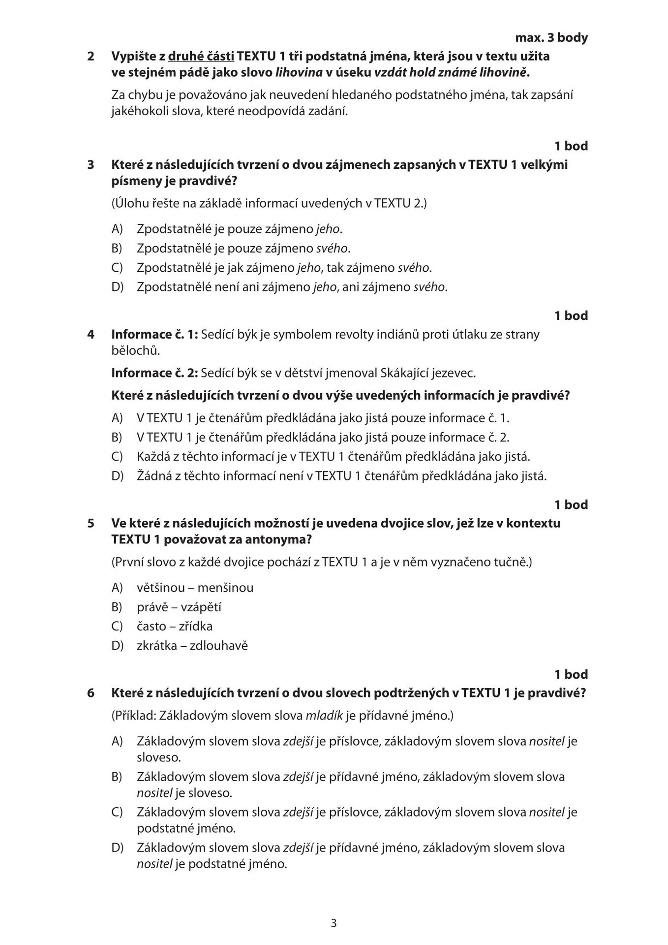 maturita-cestina-jaro-2023-test-03 - Maturita z českého jazyka a literatury 2023 (3/12)