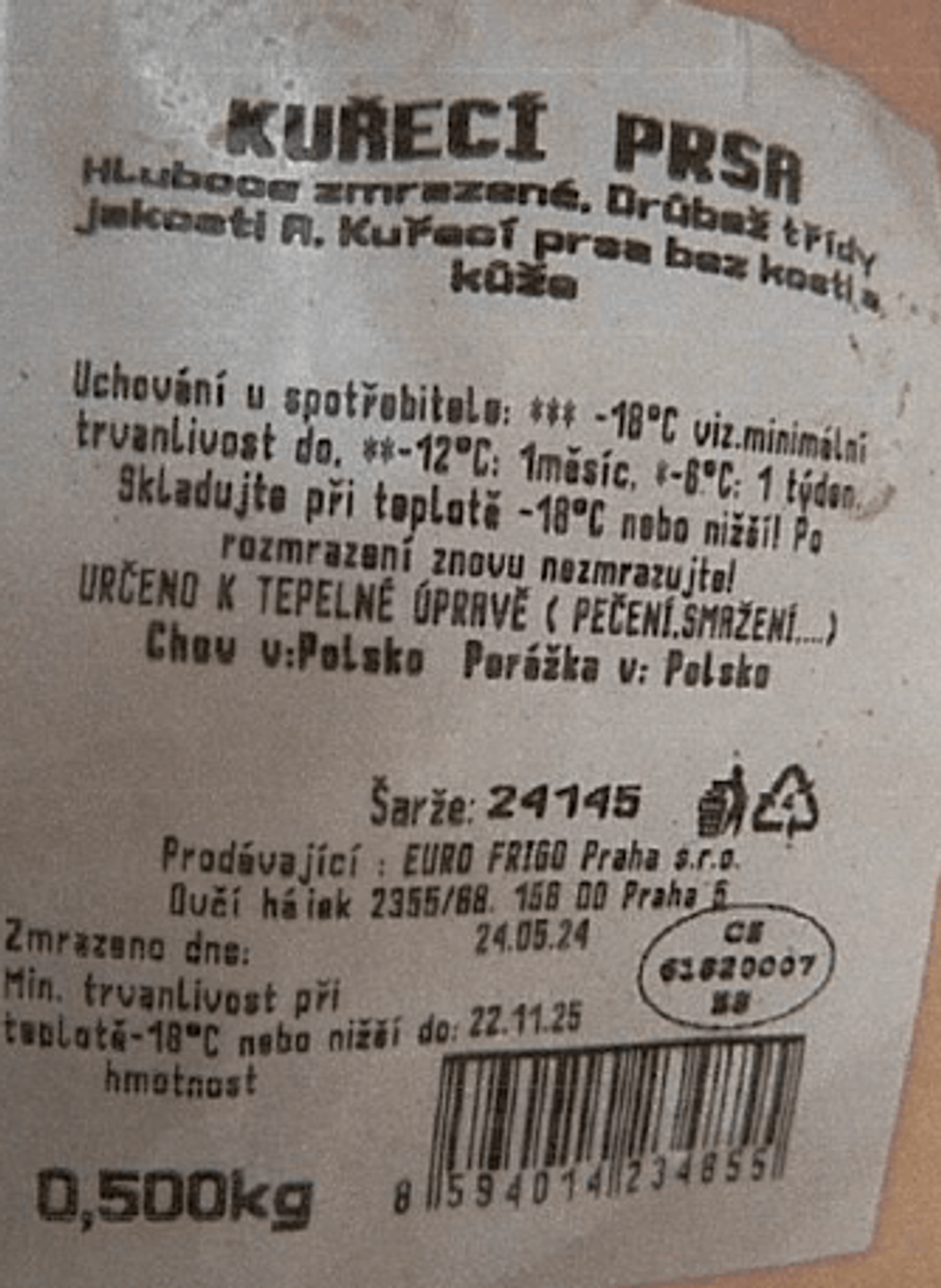 Zdraví nebezpečná kuřecí prsa - Zdraví nebezpečné potraviny (1/4)