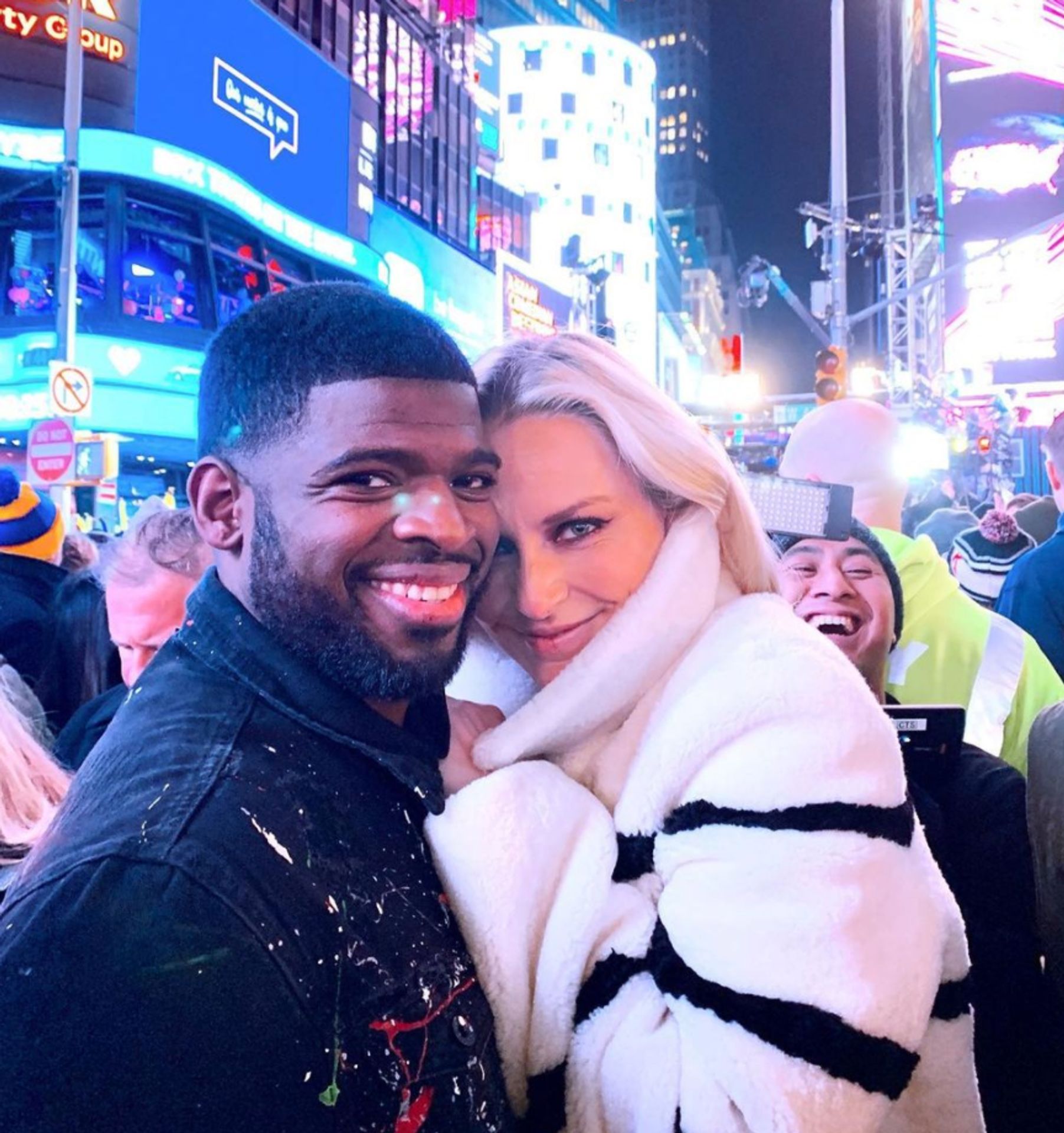 Rok 2020 vítali oba na Times Square v New Yorku - GALERIE: Lindsey Vonnová se rozešla s P. K. Subbanem (5/8)