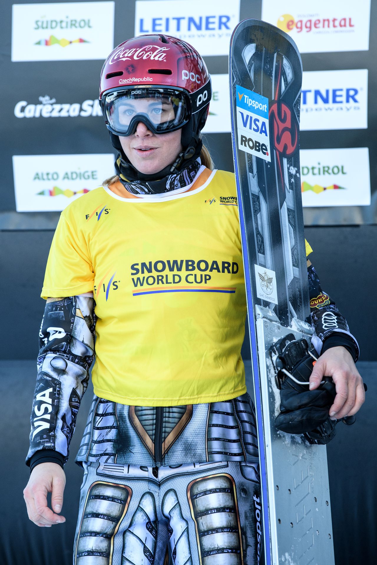 Ester Ledecká - GALERIE: Ester Ledecká vyhrála hned první letošní závod na snowboardu (11/12)