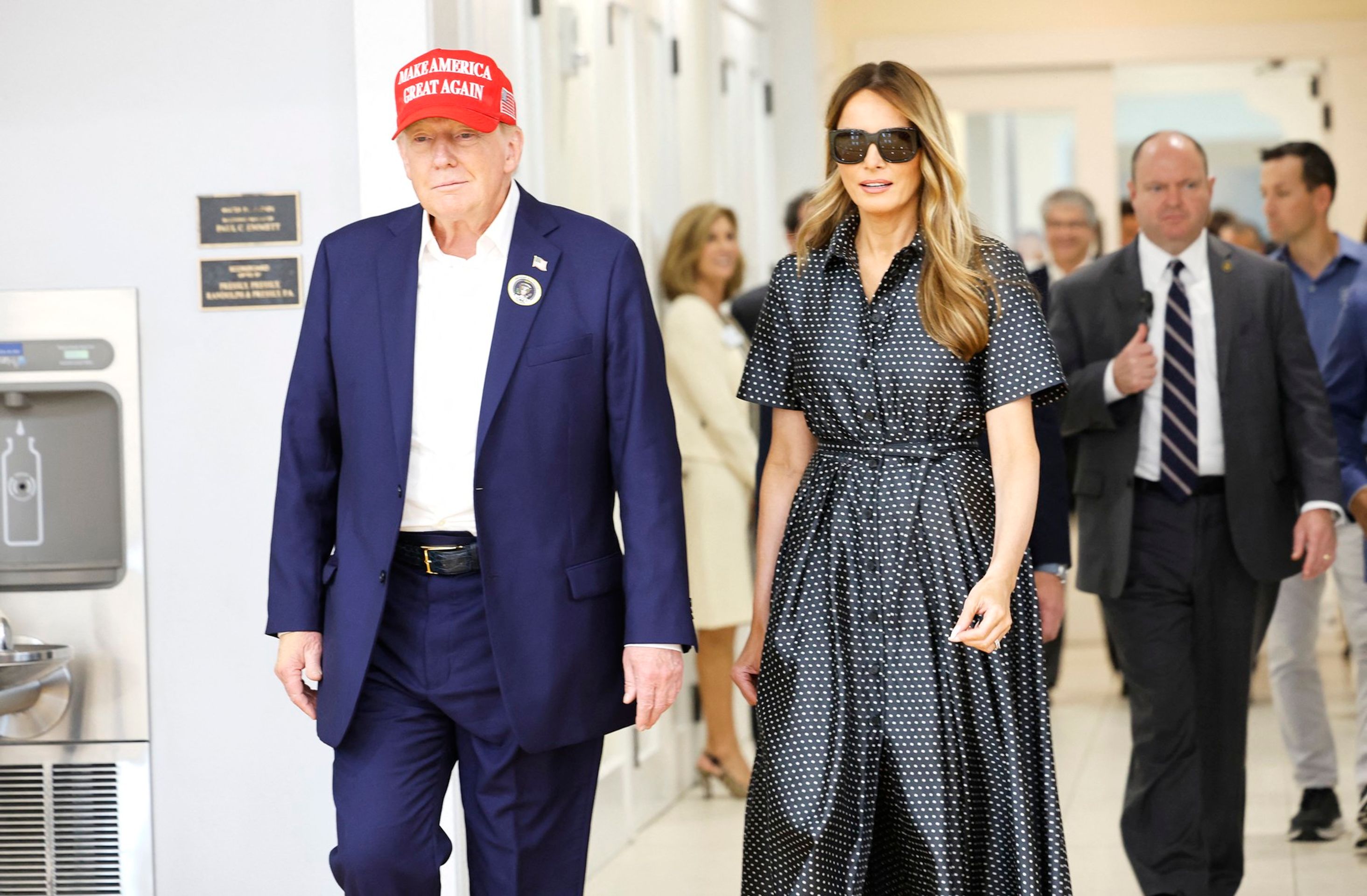 Donald Trump s manželkou Melanií Trumpovou - Donald Trump (14/17)