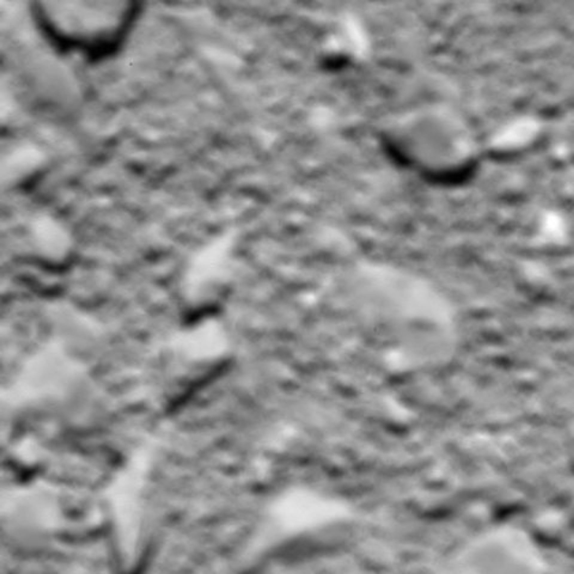 Poslední snímek sondy Rosetta 51 metrů nad povrchem komety - GALERIE: Poslední okamžiky vesmírné sondy Rosetta (1/6)
