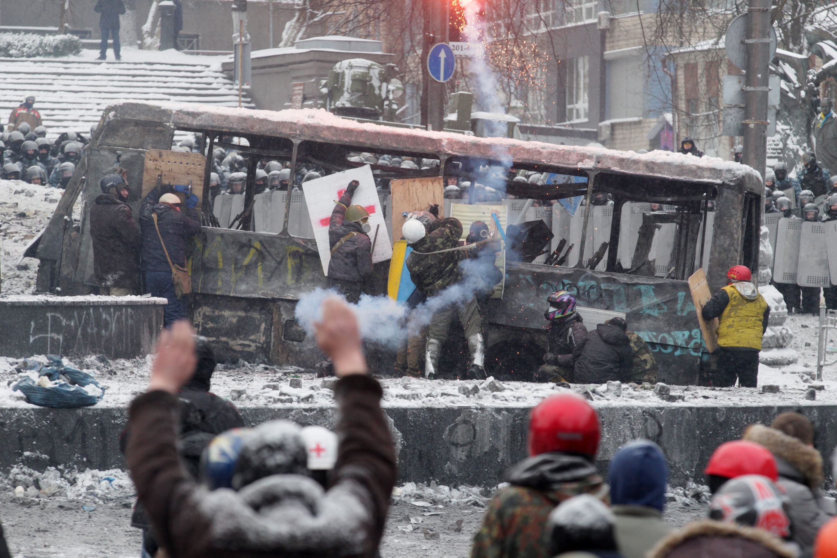 Demonstrace v Kyjevě - 3 - GALERIE: Demonstrace v Kyjevě (19/33)