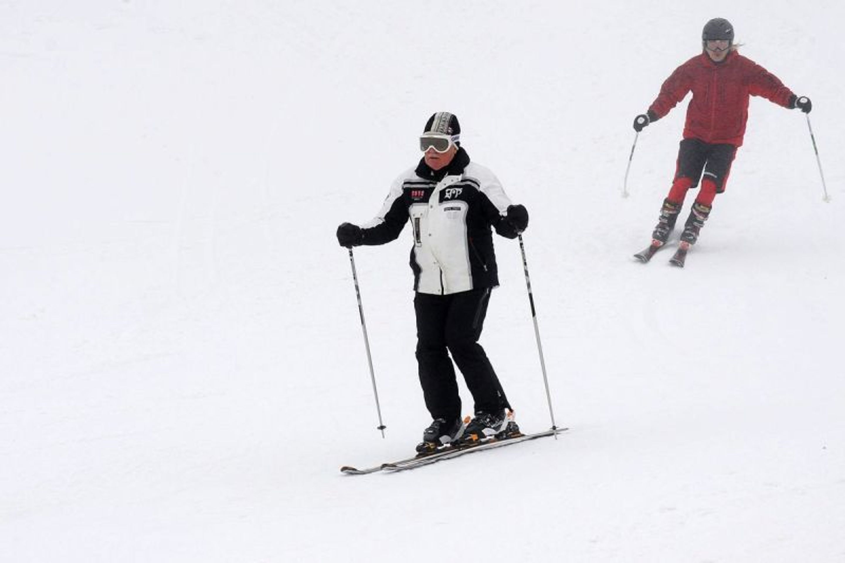 Exprezident Klaus lyžuje na Monínci - 28 - GALERIE: Klaus lyžuje na Monínci v roce 2014 (2/29)