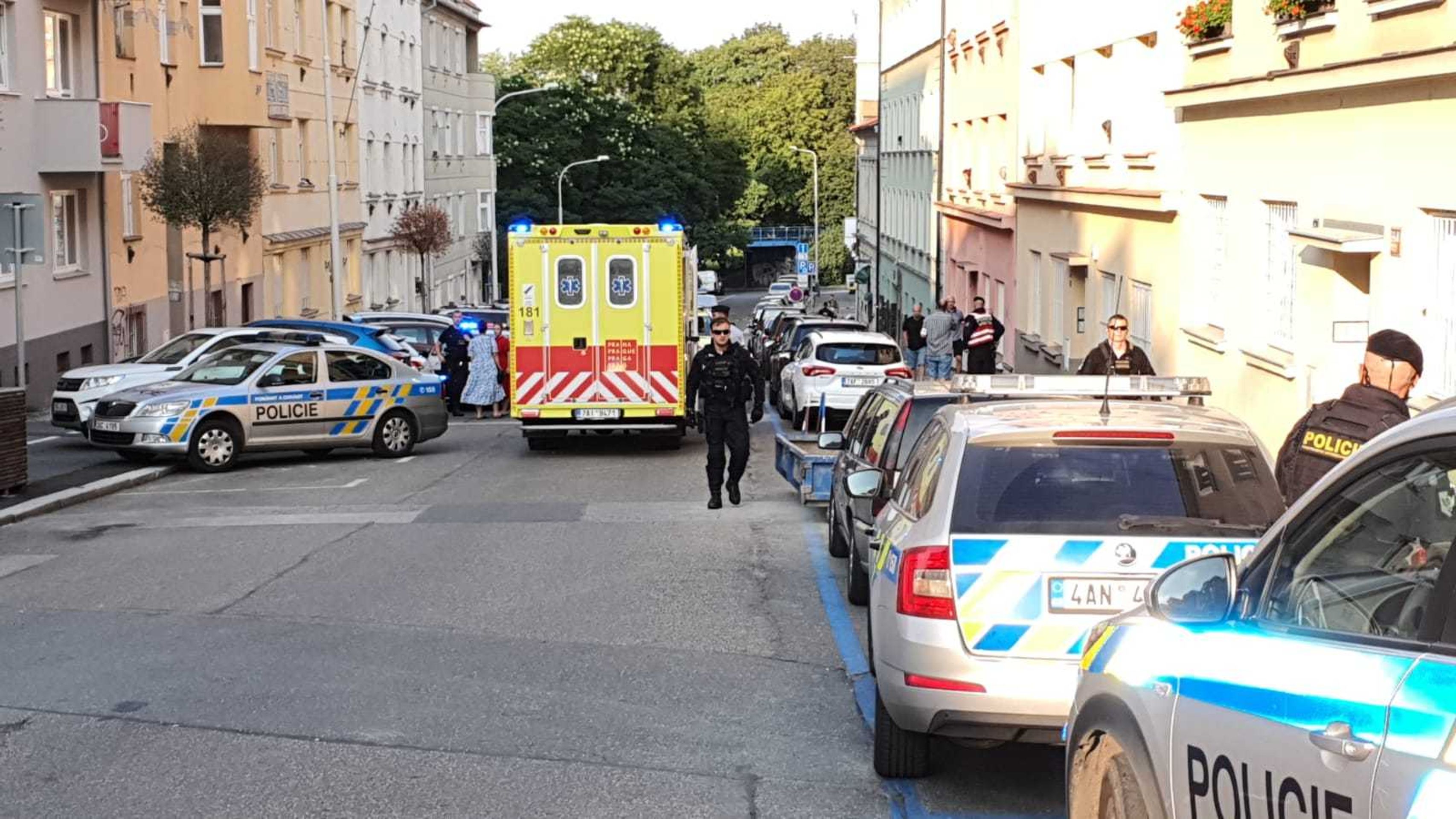 Pobodané dítě na Praze 6 - 2 - GALERIE: Policie vyšetřuje pobodání (5/6)