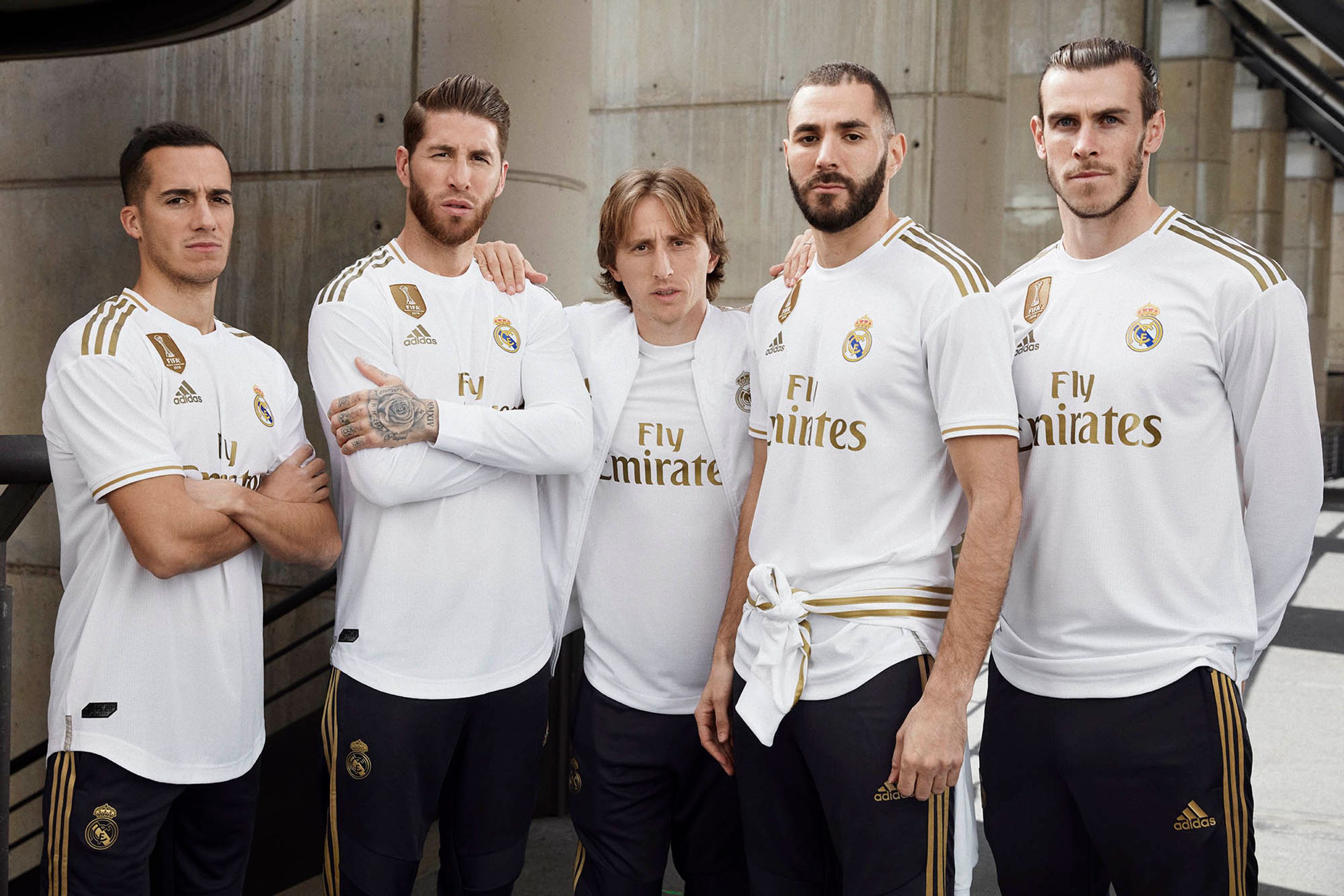 Fotbalisté Realu Madrid a nové dresy - GALERIE: Real Madrid představil nové domácí dresy (1/4)