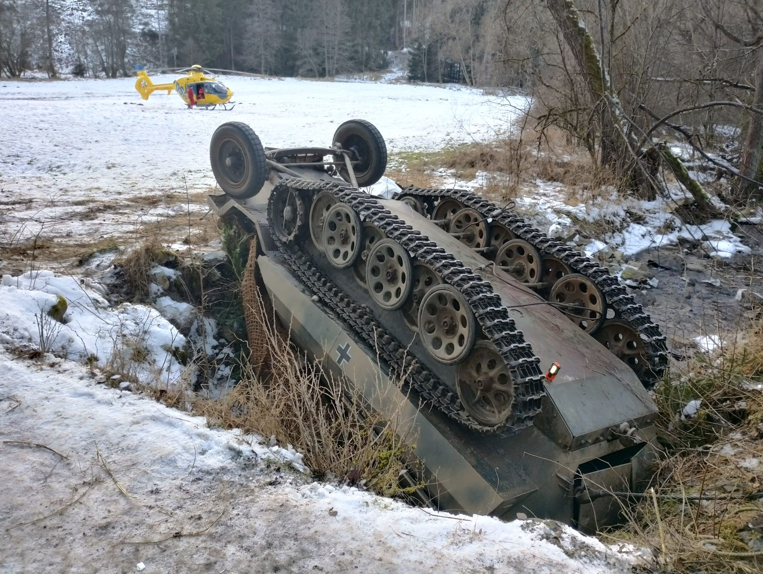 Tragédie na Českokrumlovsku - Tragická nehoda na Českokrumlovsku (4/5)
