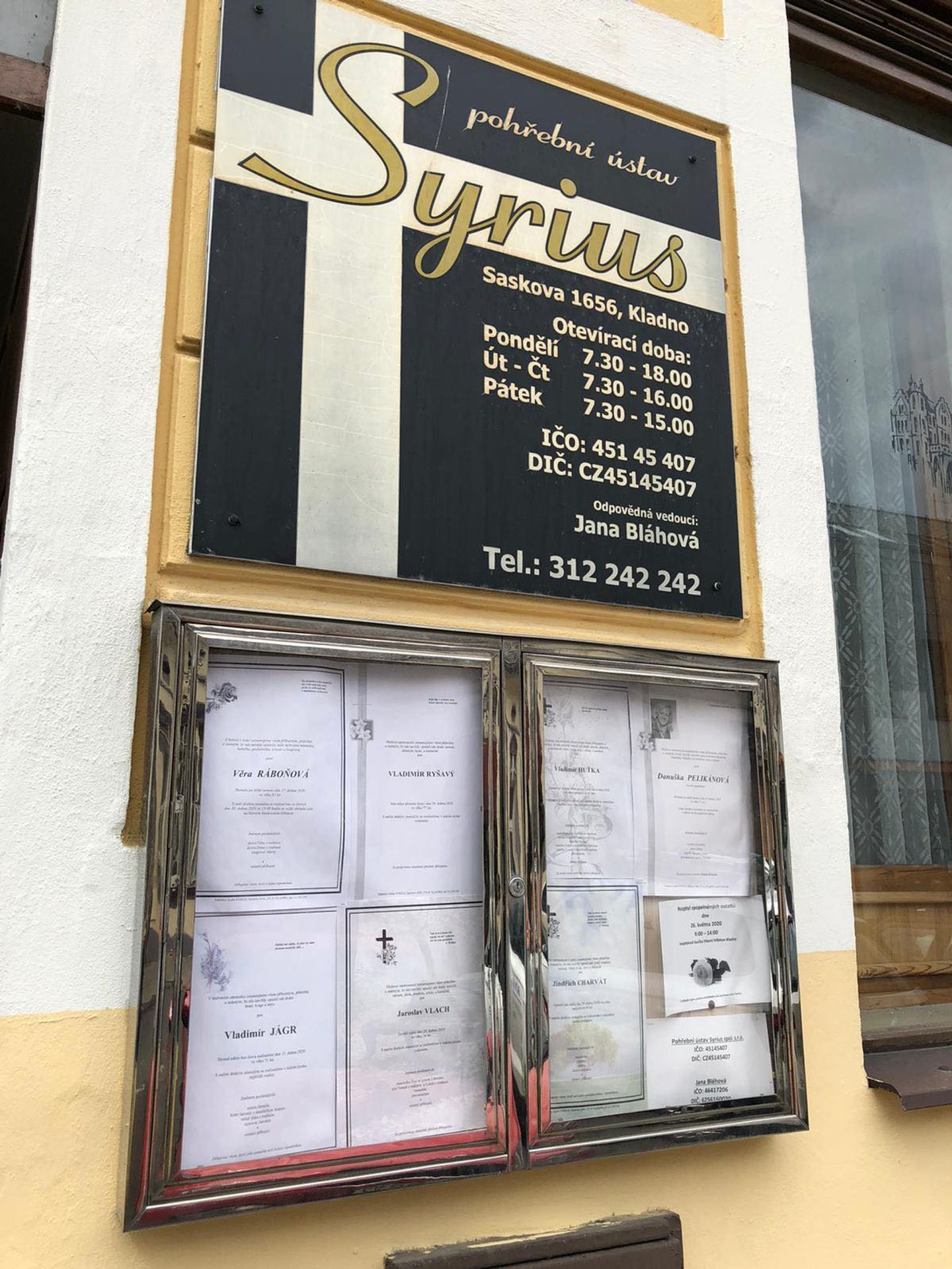 Oznámení o úmrtí strýce Jaromíra Jágra - GALERIE: Zemřel strýc Jaromíra Jágra ze statku na Švermově (1/7)