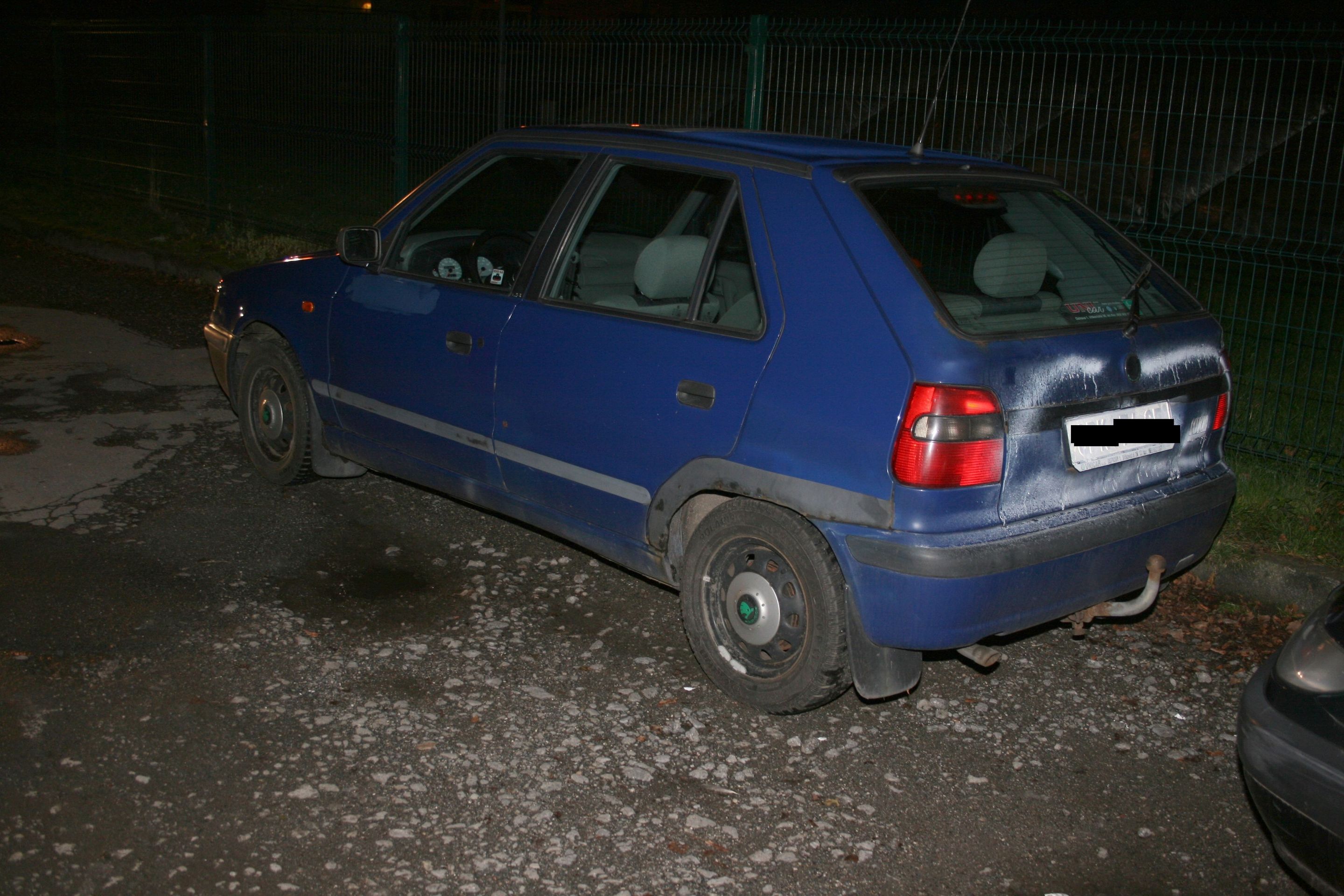 Kramný - nápis na autě - 6 - Kramnému někdo zničil auto! (6/6)