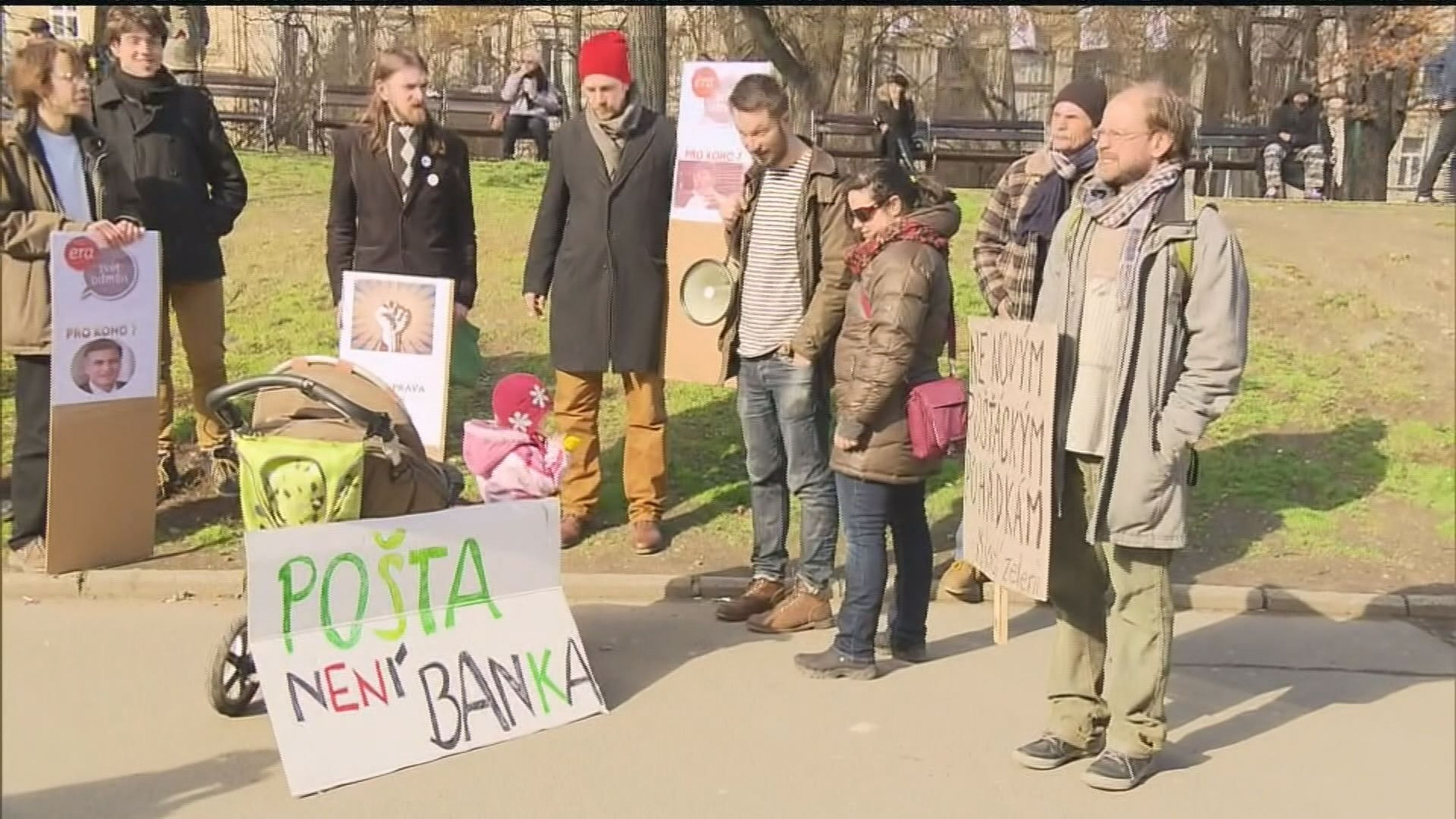 Stávka zaměstnanců pošty - 3 - GALERIE: Stávka zaměstnanců pošty (5/5)