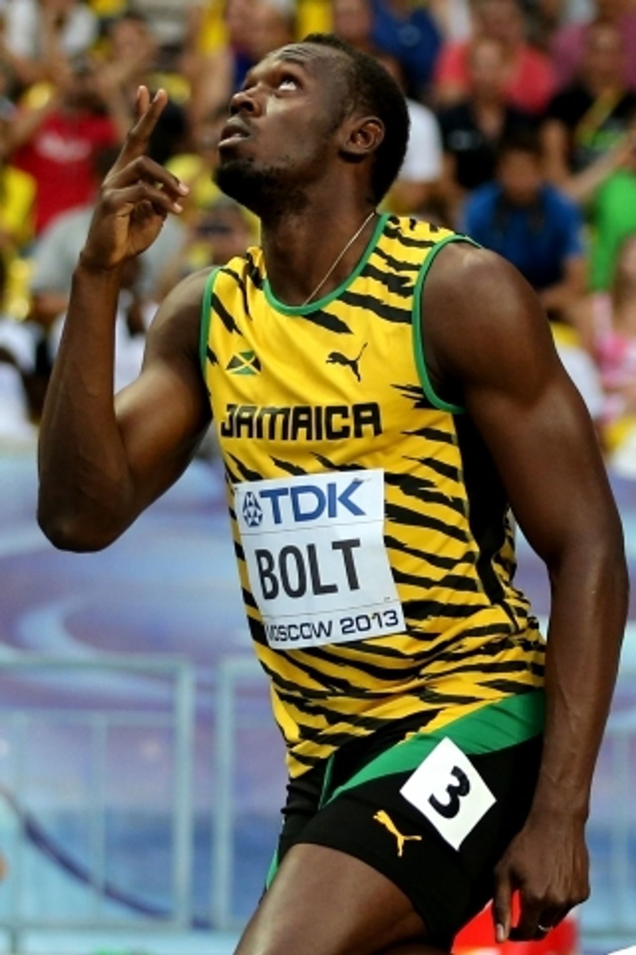 Usain Bolt jako loutka - 3 - GALERIE: Usain Bolt se na MS představil jako loutka (7/11)