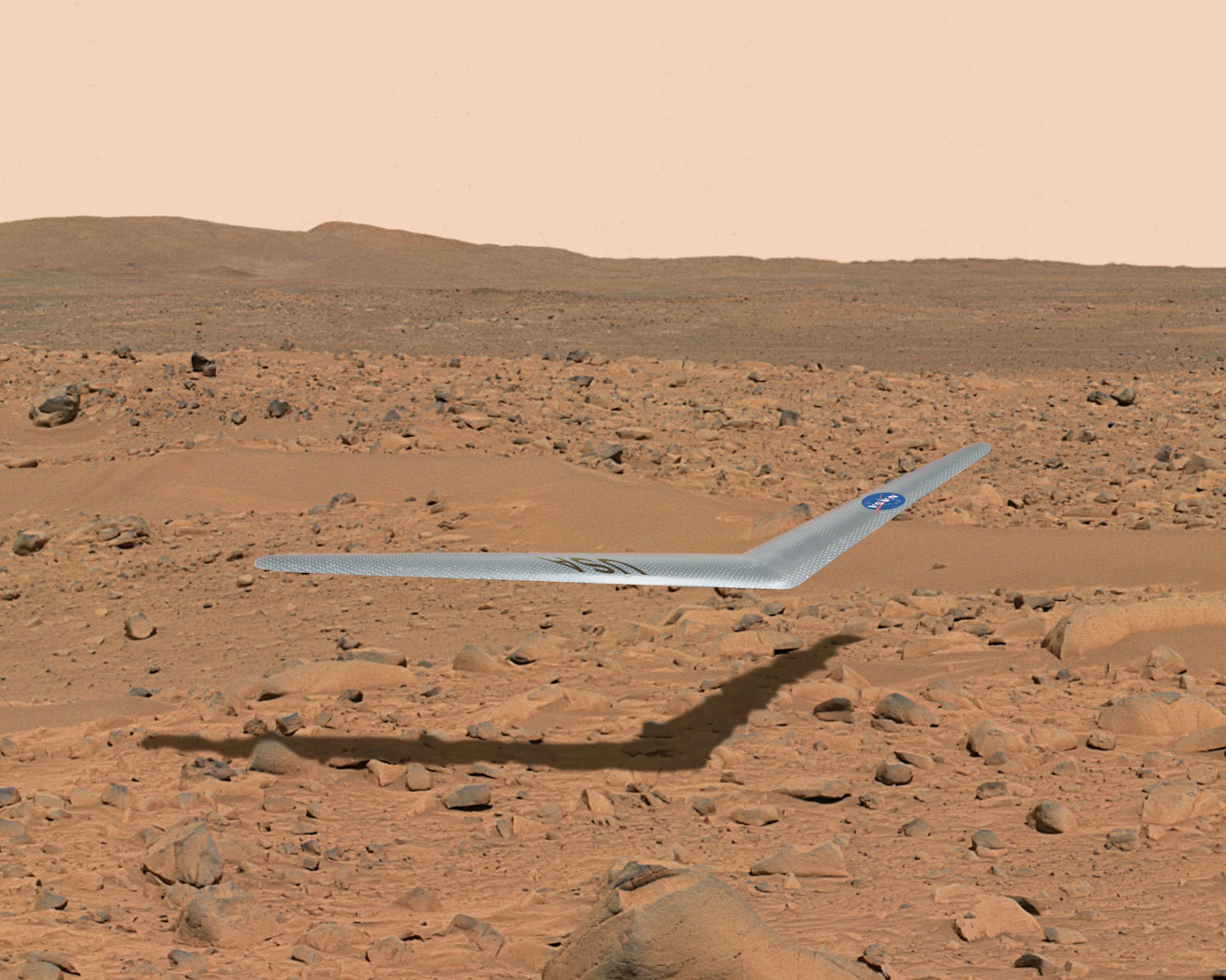 X-plane Koncept křídla pro misi na Mars - GALERIE: Experimentální letadla X-planes (7/8)
