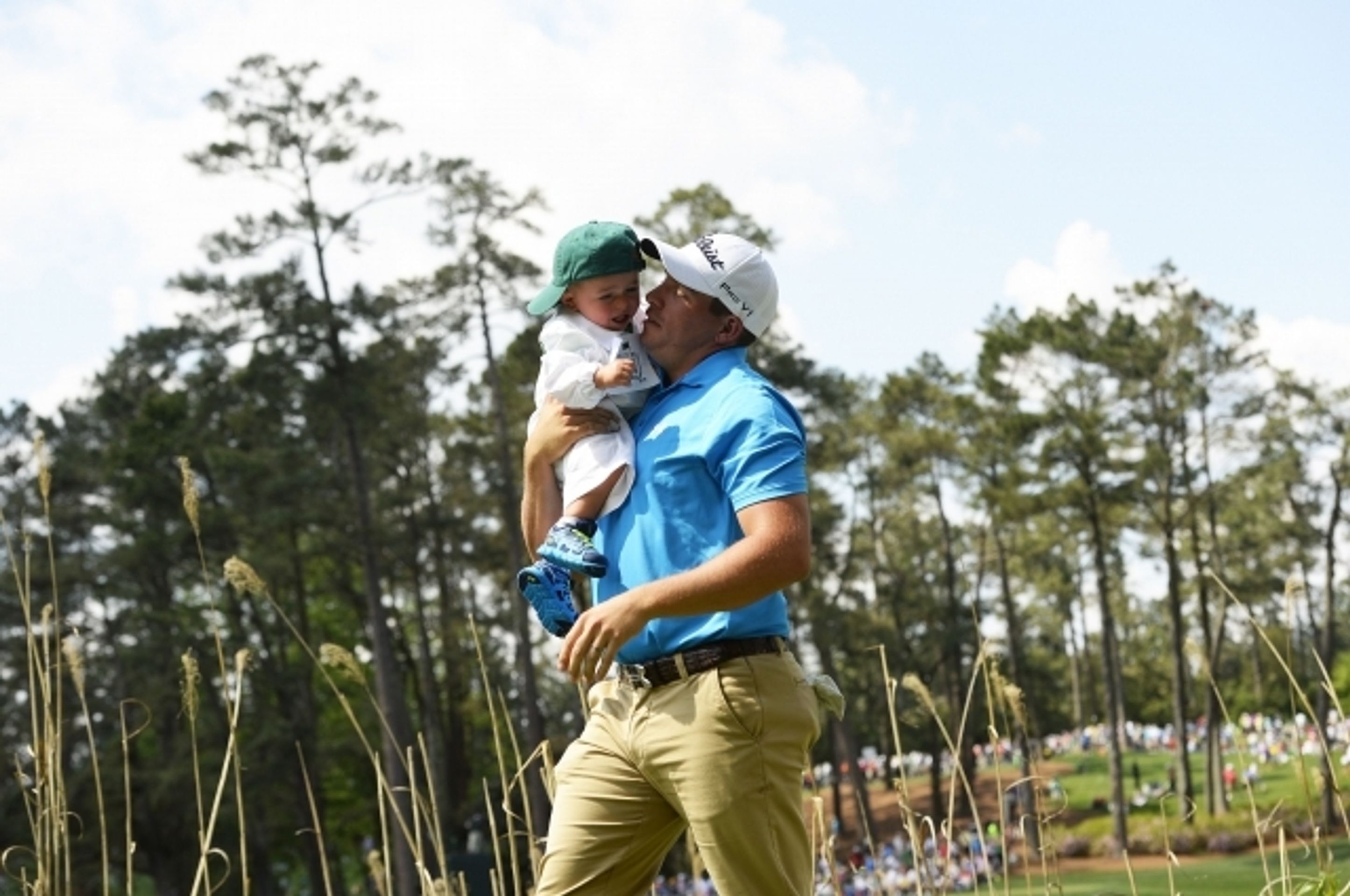 Golfisté vzali na green v Augustě naličké potomky - 3 - GALERIE: Golfové hvězdy se na Masters pochlubily roztomilými potomky (7/8)