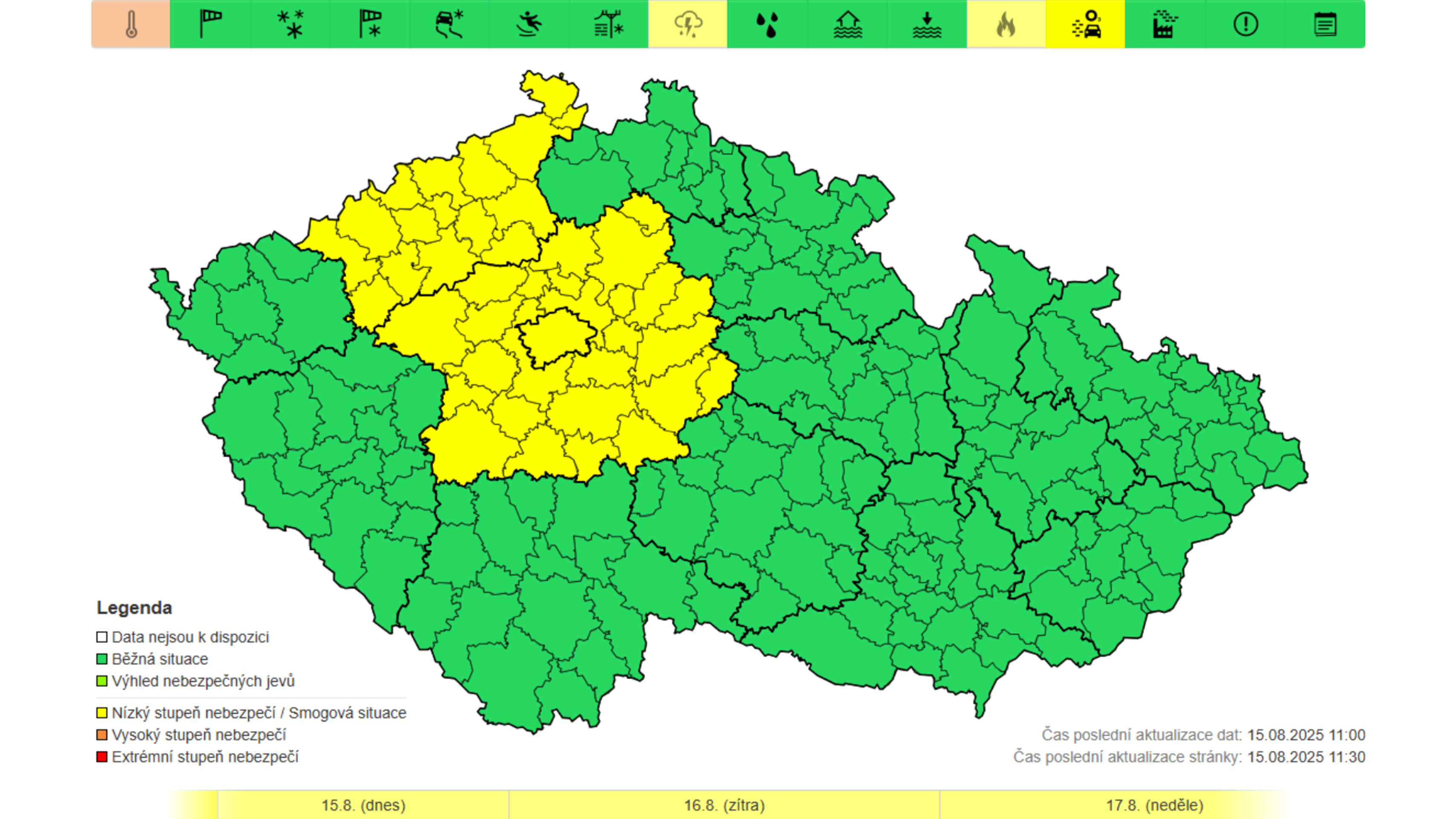 chmi_vystraha_ozon - Výstrahy ČHMÚ (4/5)