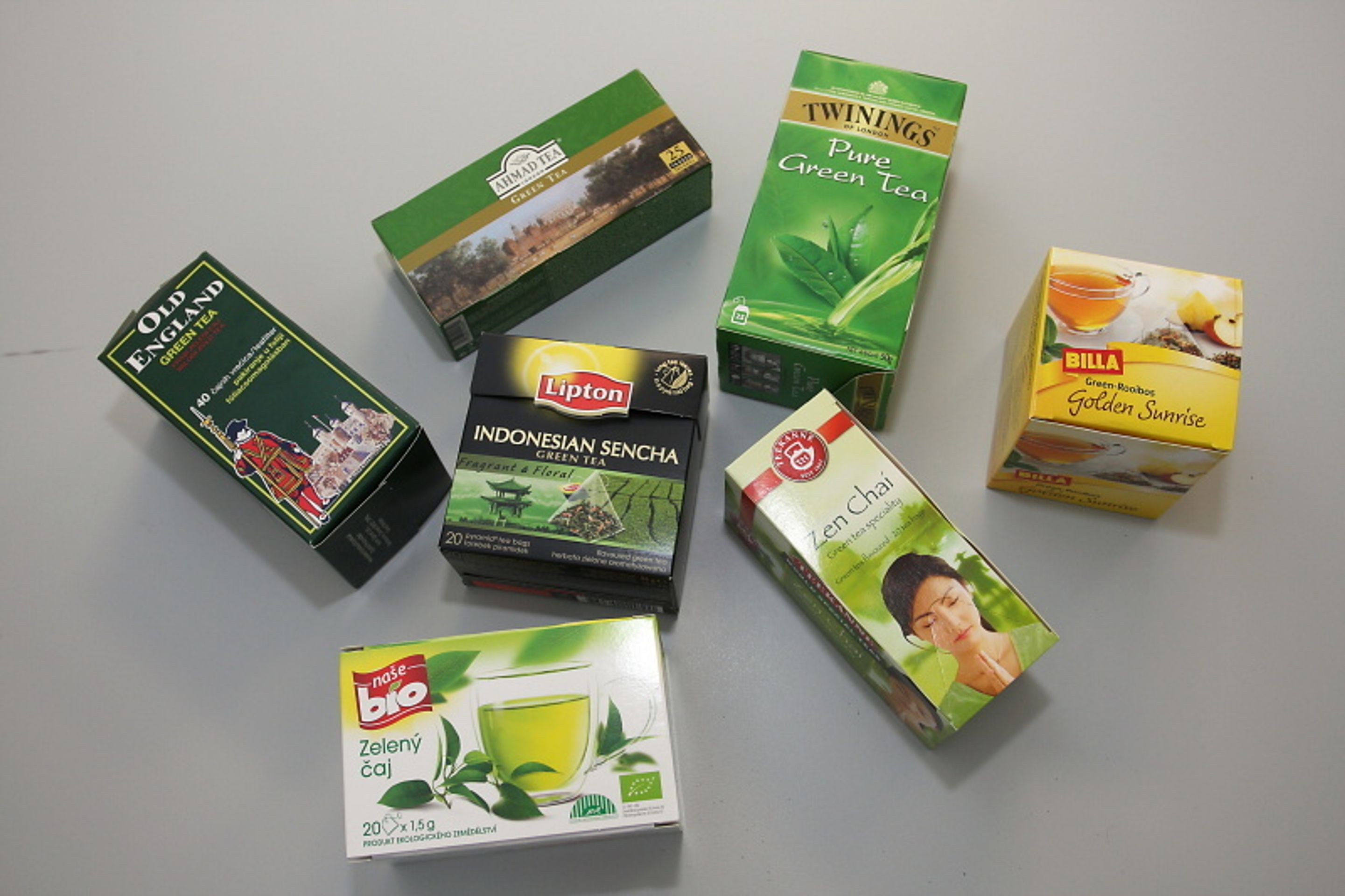 Test zelených čajů - 8 - Test zelených čajů (1/8)