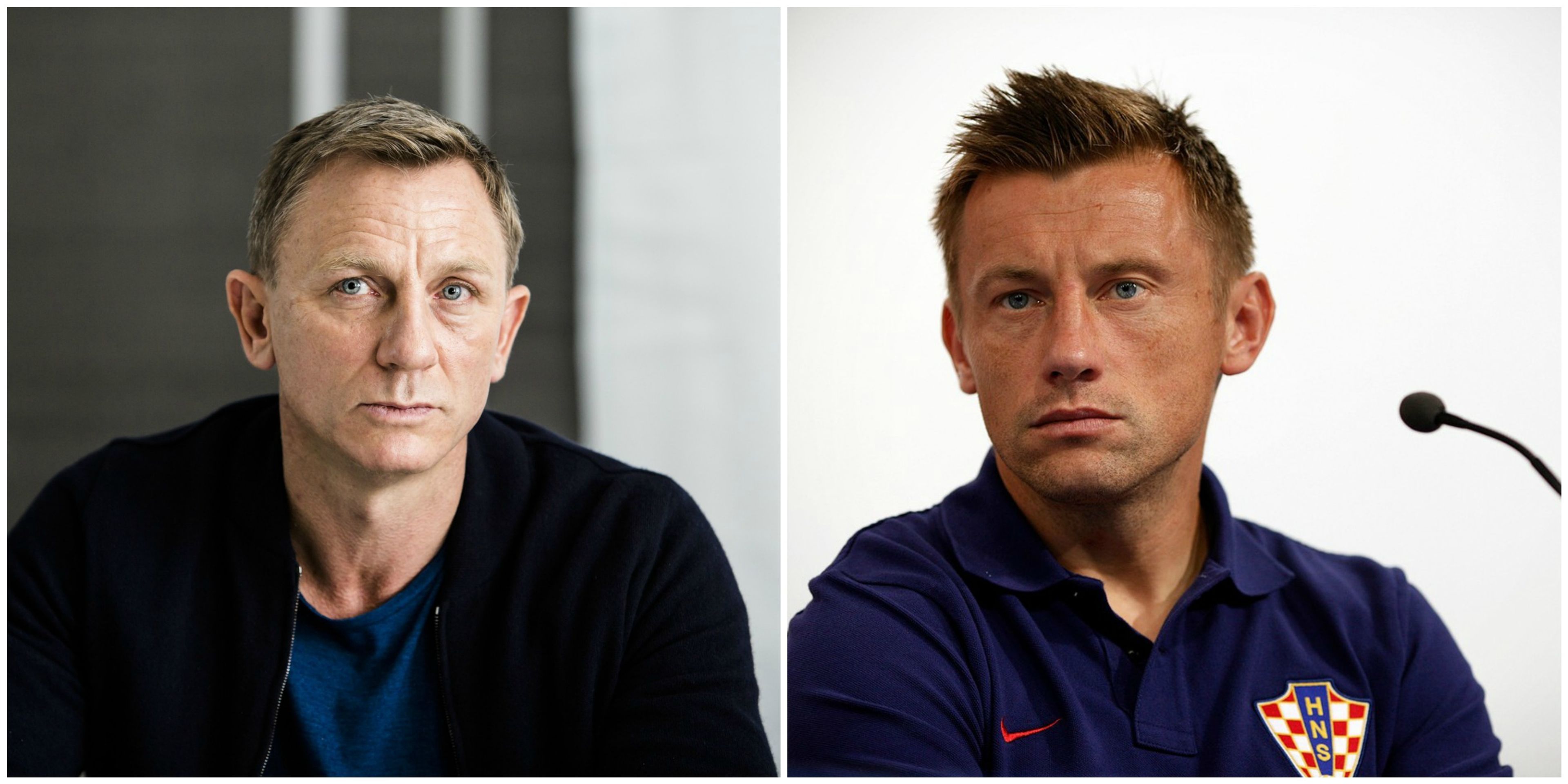 Daniel Craig a Ivica Olič - GALERIE: Dvojníci slavných fotbalistů nejen z Hollywoodu (6/7)