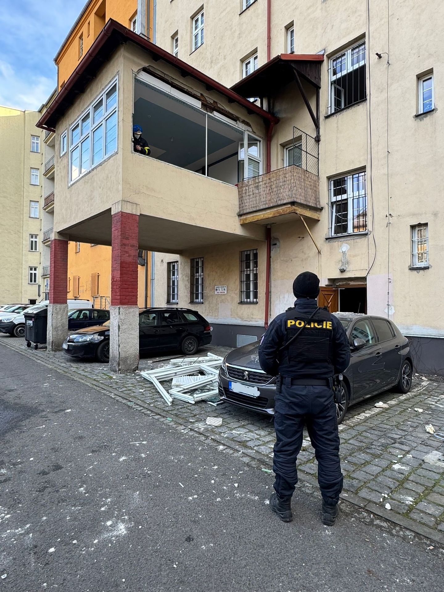 Exploze v bytu v Ostravě - Exploze bytu v Ostravě (2/4)