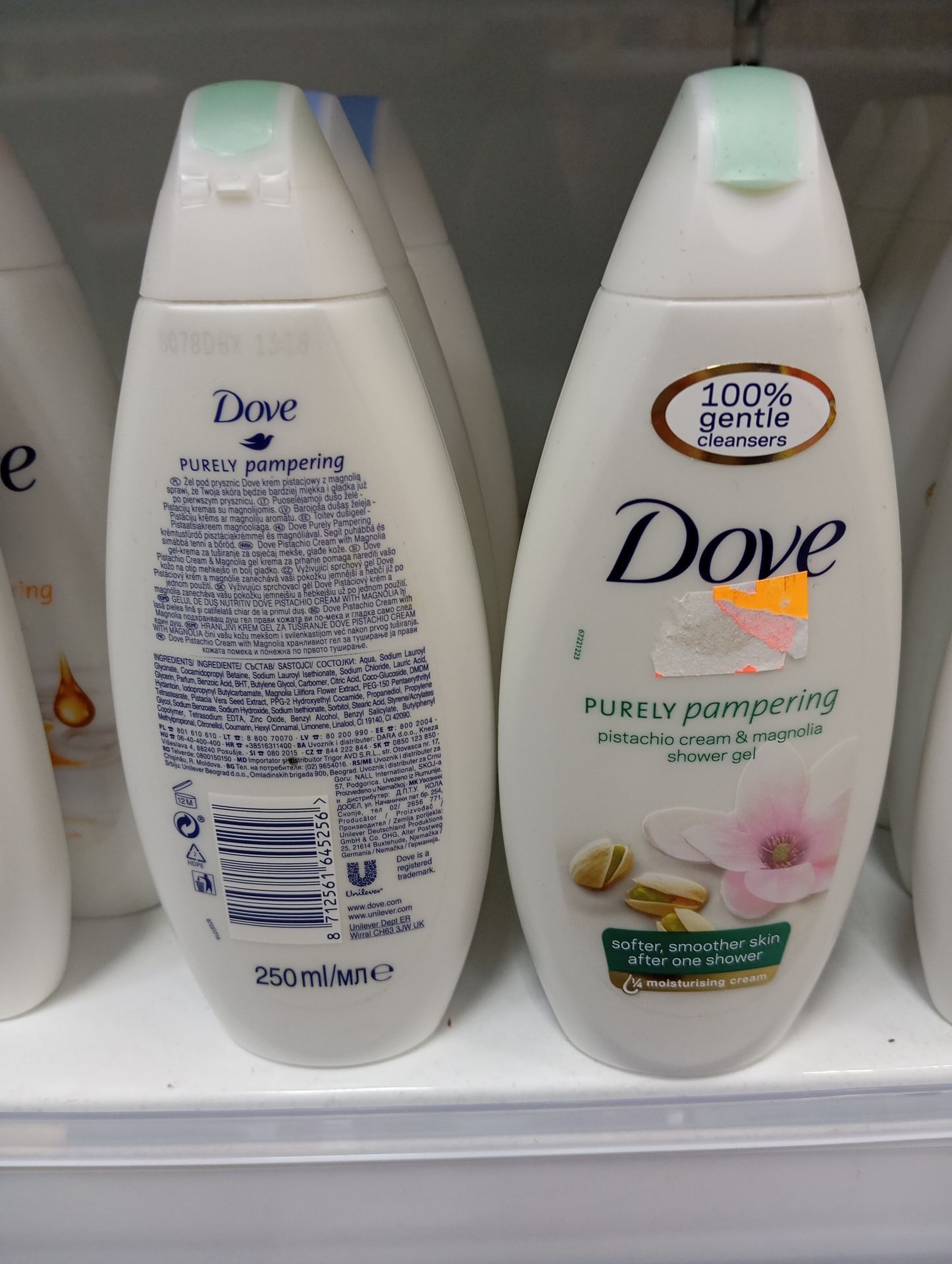 DOVE sprchový gel Purely pampering (1) - Zdraví nebezpečná kosmetika (5/11)