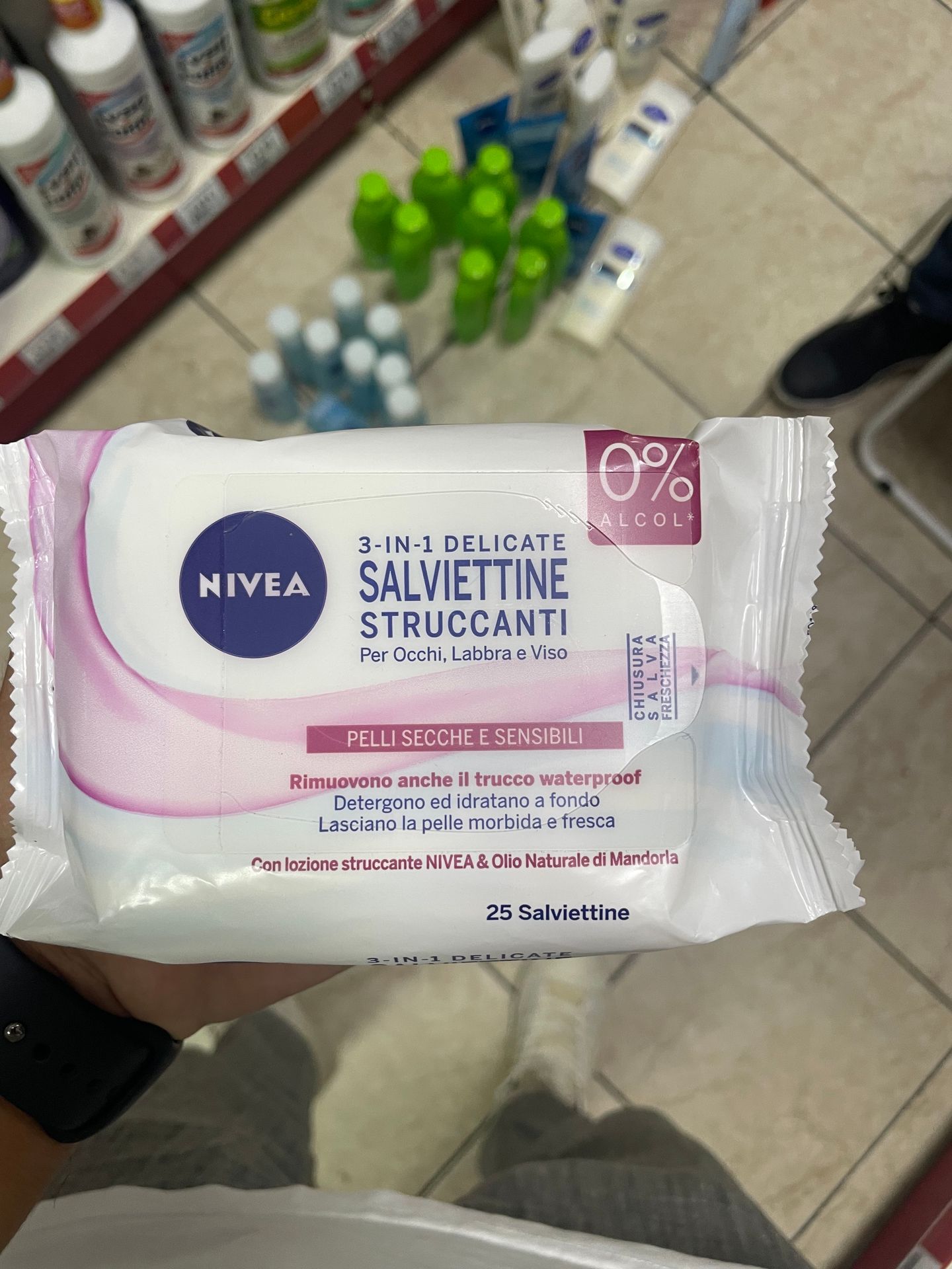 Odličovací ubrousky Nivea (1) - Zdraví nebezpečná kosmetika (1/25)