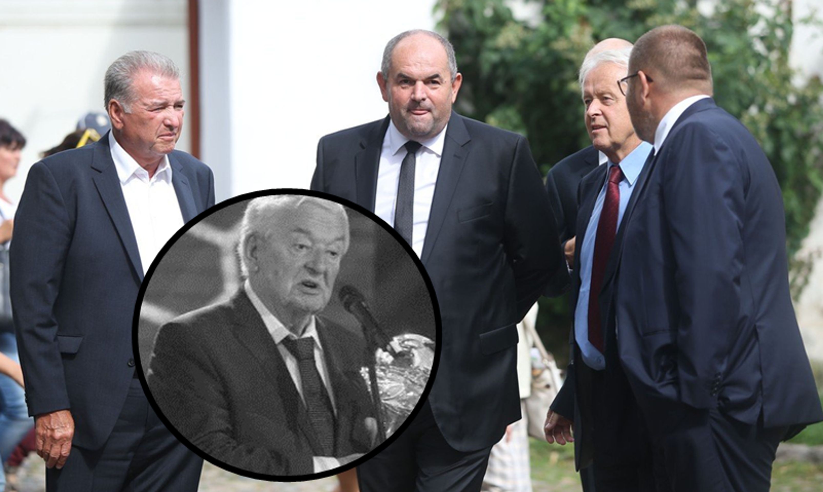 Pohřeb Rudolfa Bati - GALERIE: Rudolf Baťa měl pohřeb: Loučil se s ním Pelta, Jansta či Lavička! (1/6)