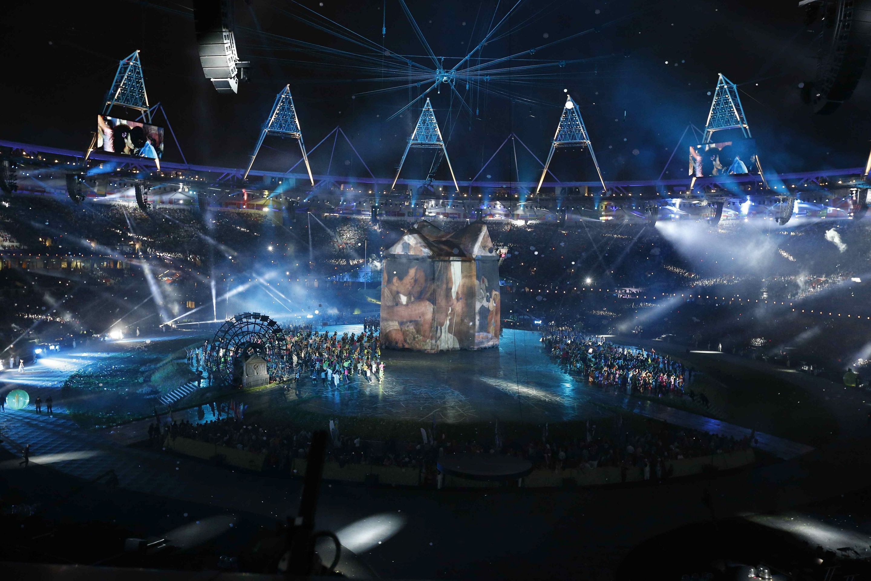Slavnostní zahájení XX. letních olympijských her v Londýně - 29 - Slavnostní zahájení olympijských her (10/42)