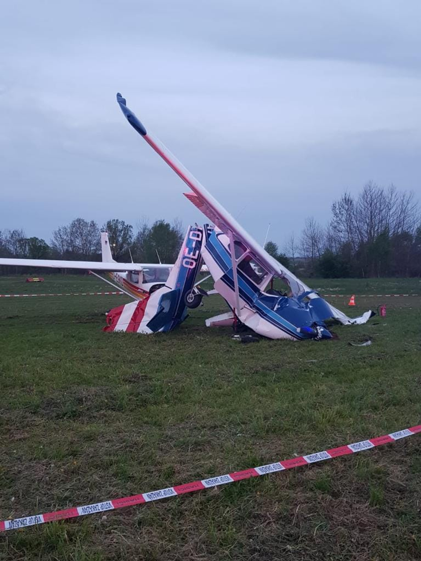 Srážka dvou ultralehkých letadel na Klatovsku - Nehoda na letišti na Klatovsku (3/3)
